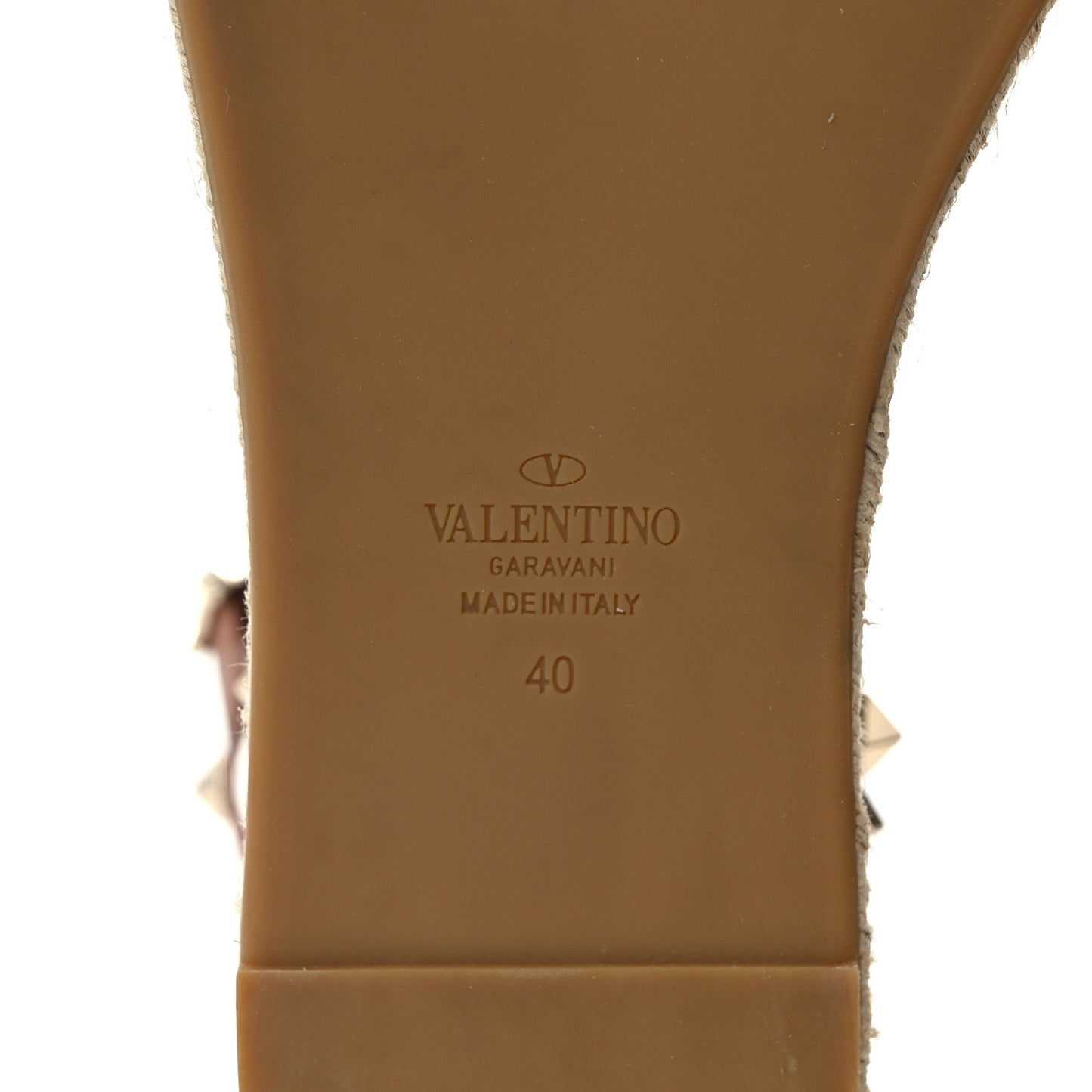 Canvas Leopard Print Rockstud Ankle Wrap Espadrille Flatform Sandals 40 Brown