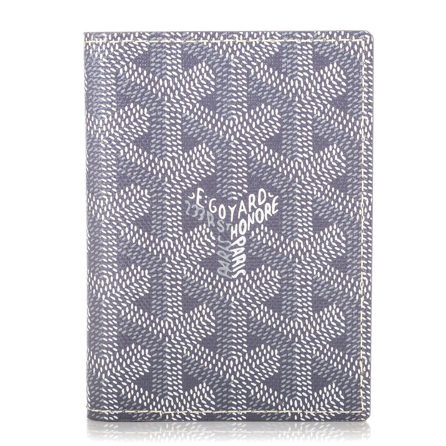 Goyardine Saint Marc Folding Card Case Grey