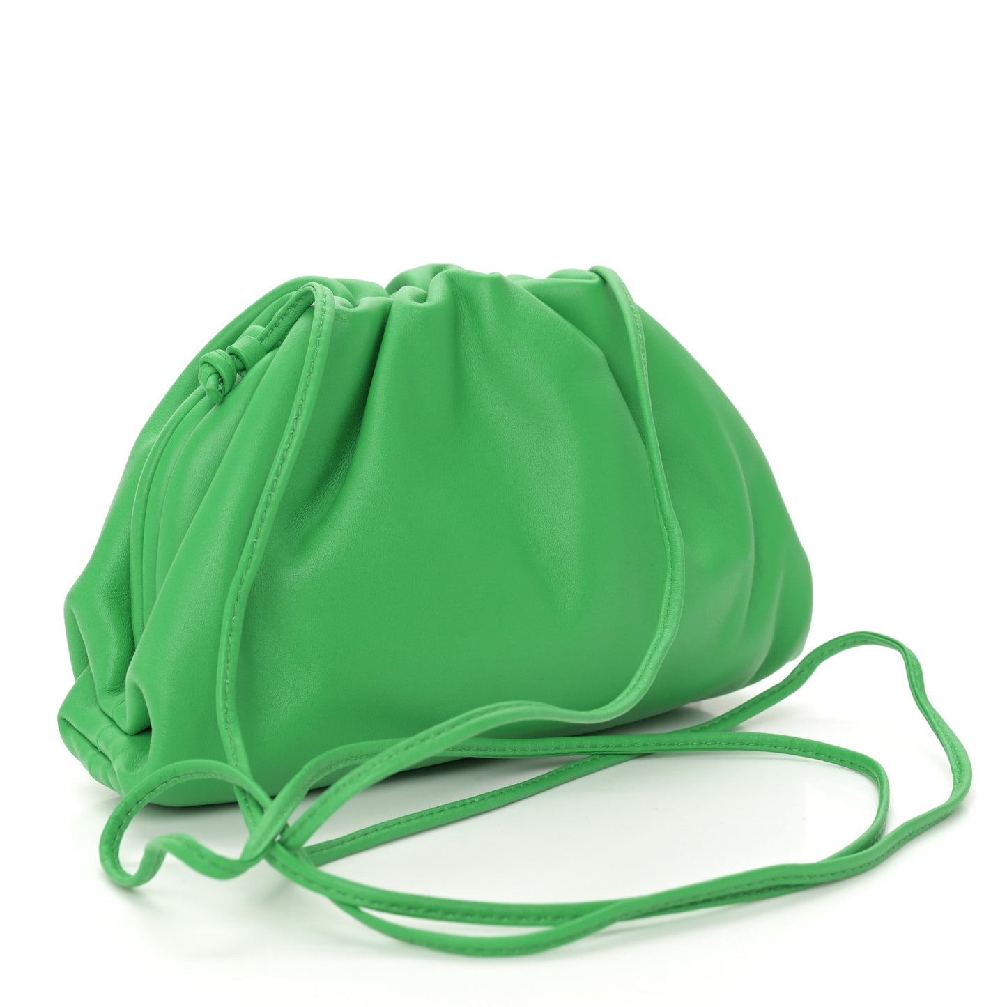 Butter Calfskin The Mini Pouch Parakeet