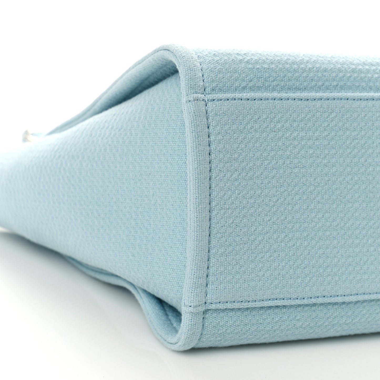 Mixed Fibers Small Deauville Tote Light Blue