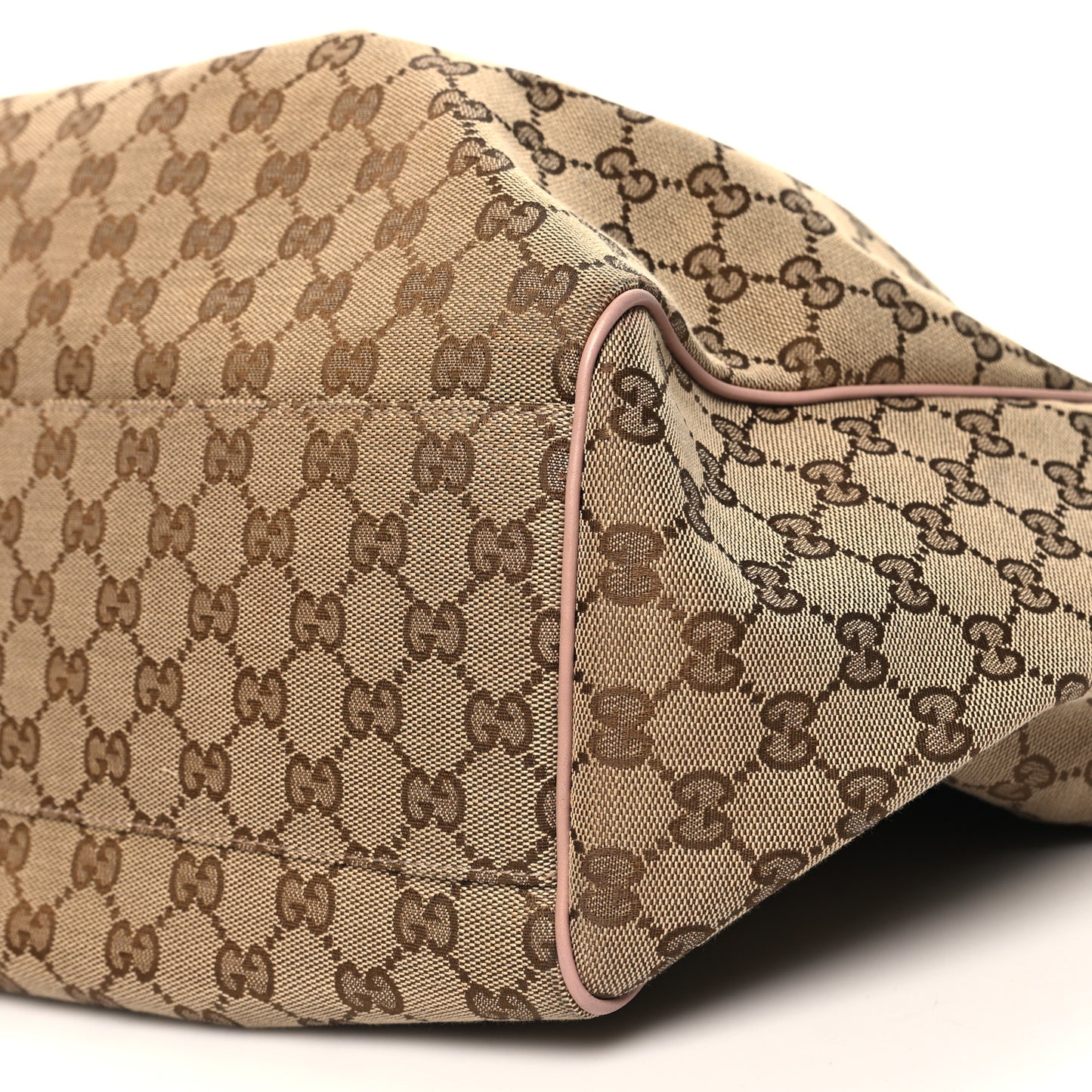 Monogram Large Sukey Tote Beige Pink