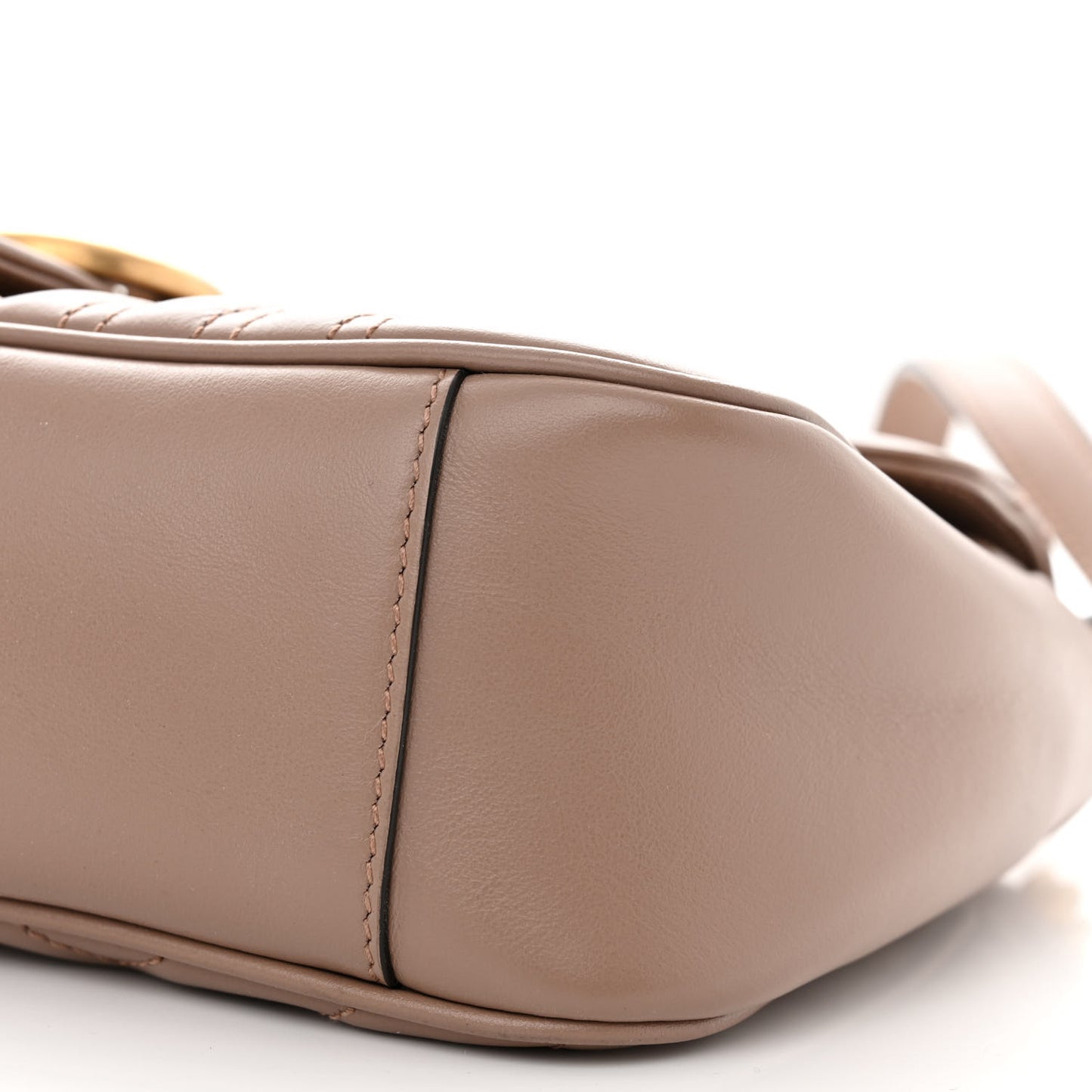 Calfskin Matelasse Small GG Marmont Shoulder Bag Porcelain Rose
