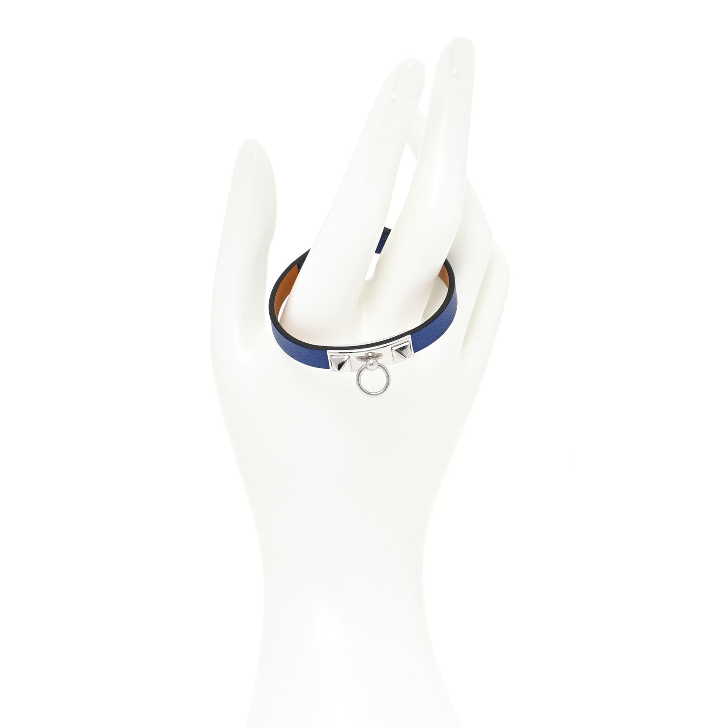 Hermes Swift Micro Rivale Bracelet T2 Bleu 2 of 8
