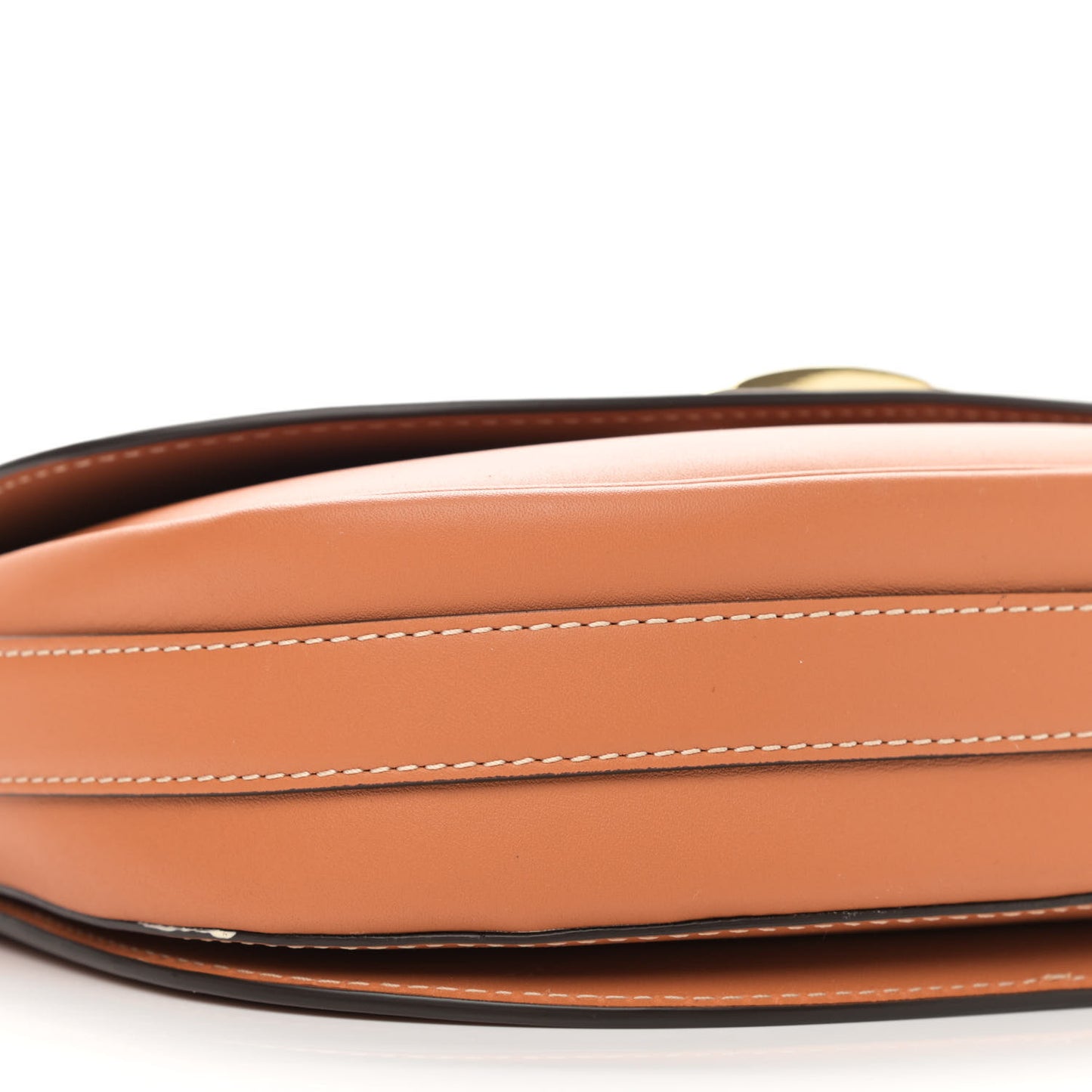 Calfskin Small Mena Crossbody Bag Cognac
