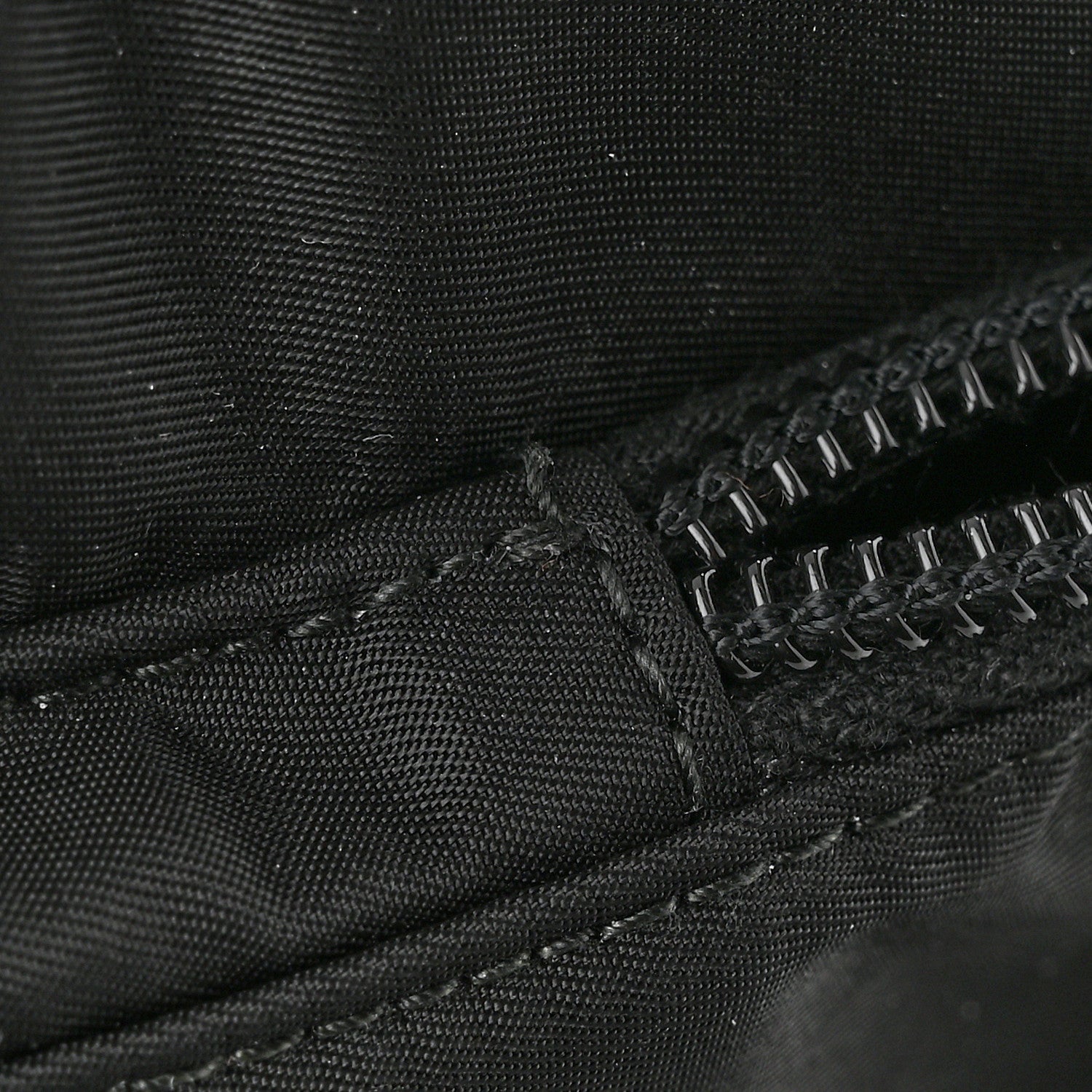 Prada Re-Nylon Vela Saffiano Pocket Single Buckle Messenger Shoulder Bag Black 11 of 11