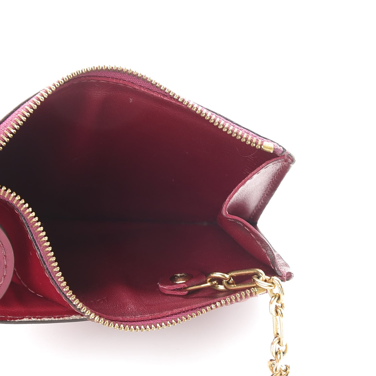 Louis Vuitton Vernis Key Pouch Magenta 6 of 8