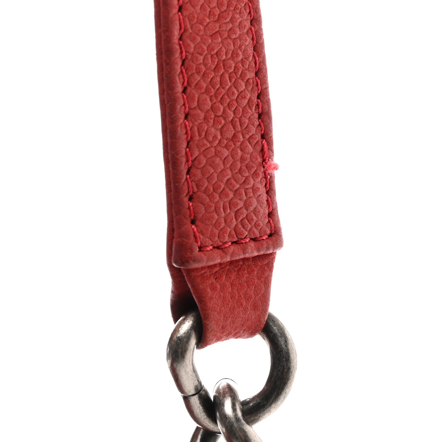 Chanel Iridescent Caviar Quilted Medium Boy Flap Red 13 of 13