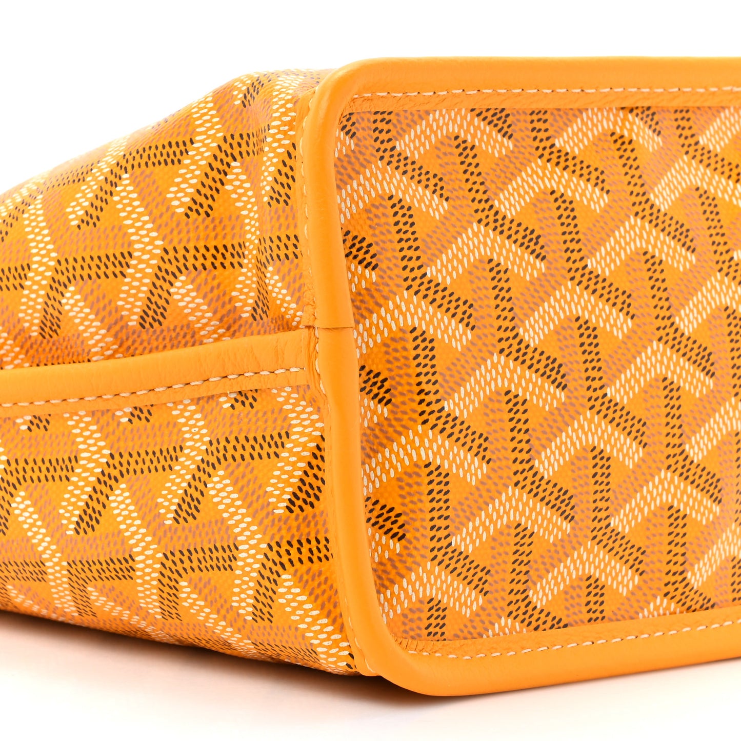 Goyardine Reversible Mini Anjou Yellow