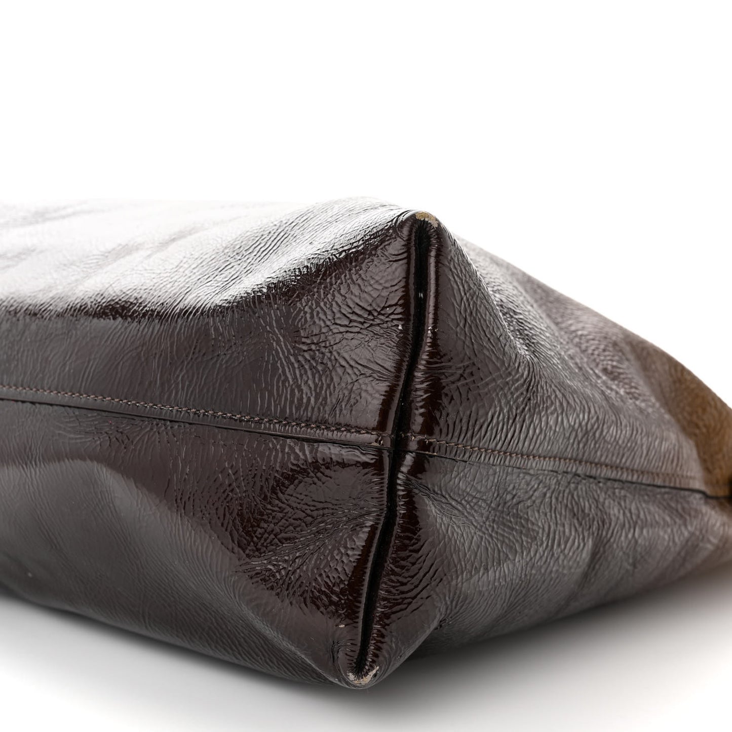 Vernice Sfumata Shoulder Bag Blond Mordore
