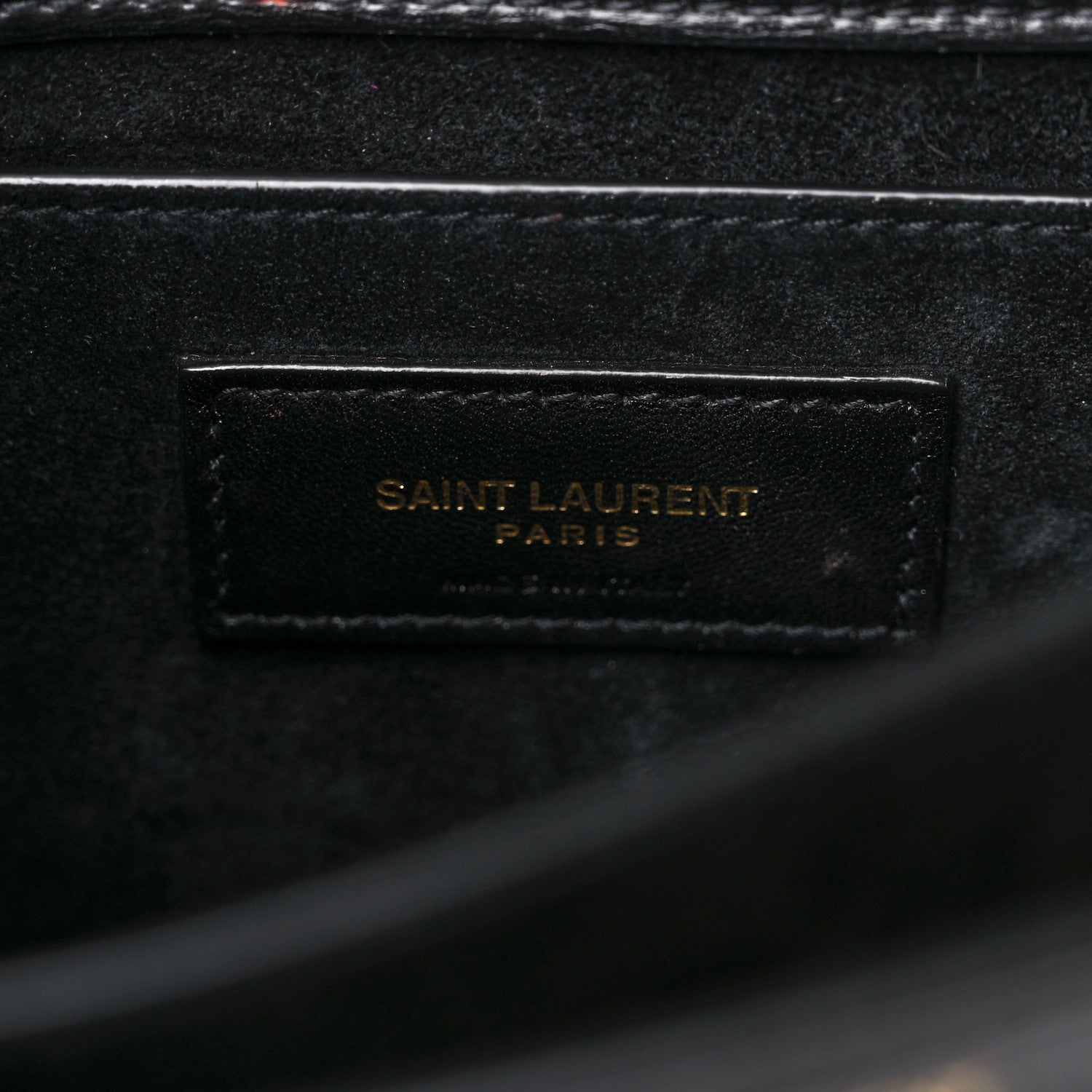 Saint Laurent Calfskin Medium Monogram Sunset Sunset Black 7 of 18