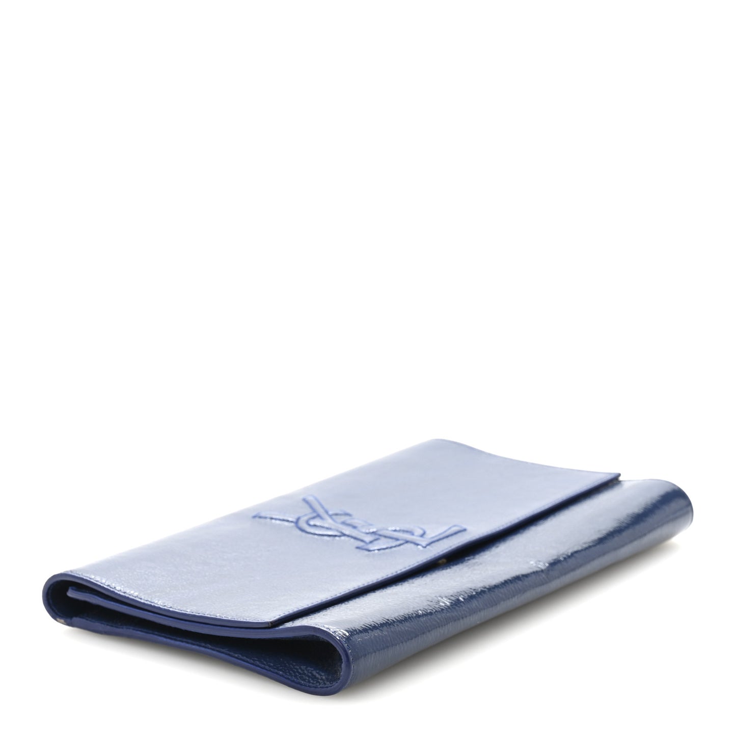 Textured Patent Monogram Large Belle De Jour Clutch Clutch