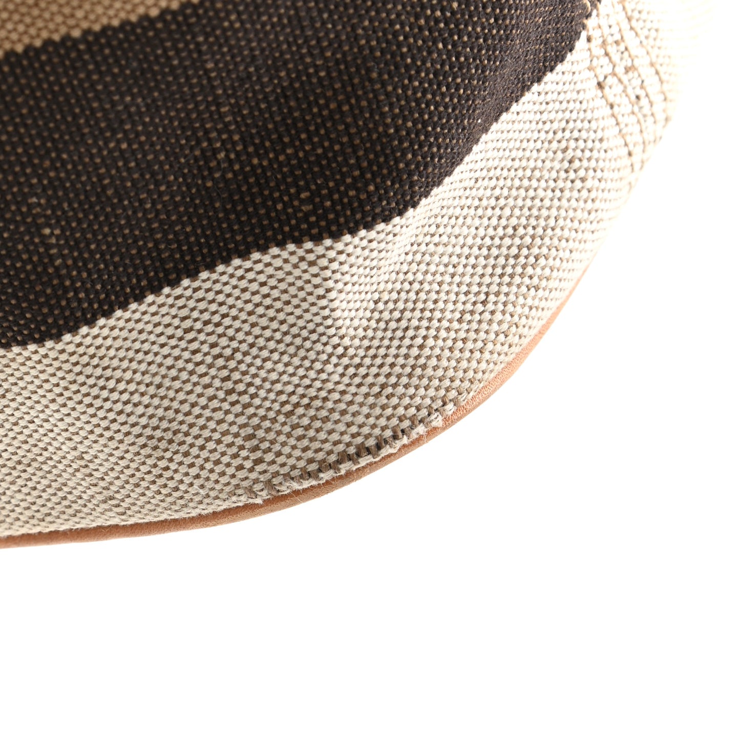Canvas Mega Check Mini Ashby Tassel Crossbody Saddle Brown