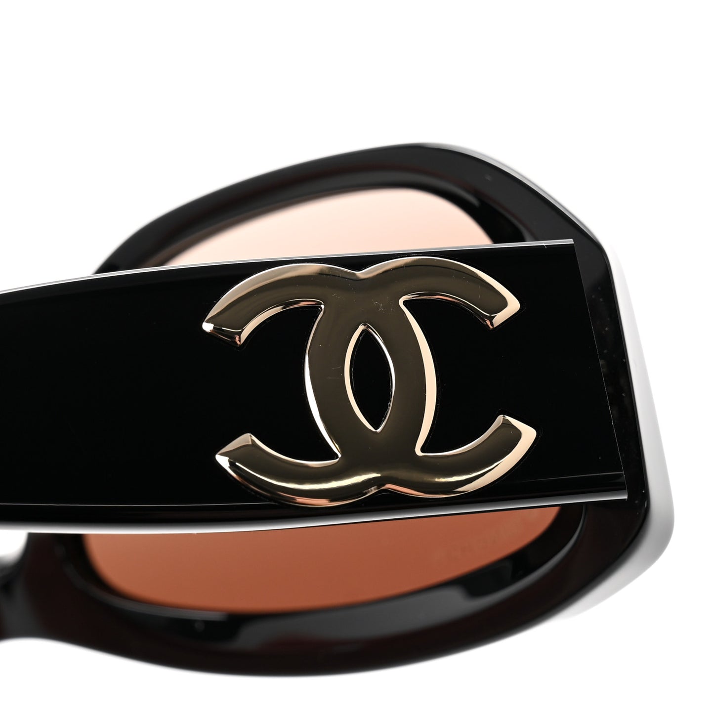 Acetate Rectangle Sunglasses 5493 Black Brown