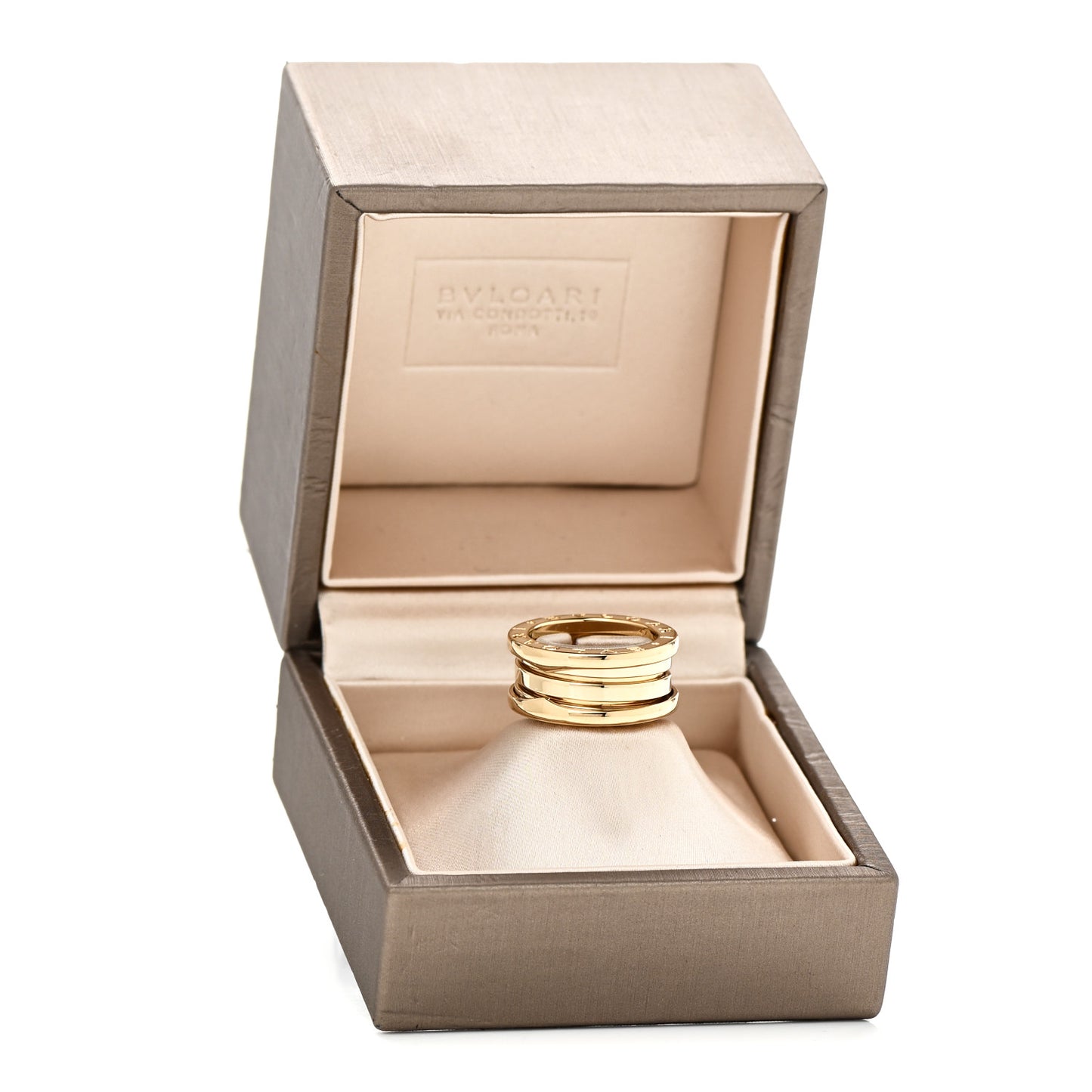 18K Yellow Gold B.Zero1 Three-Band Ring 47 4