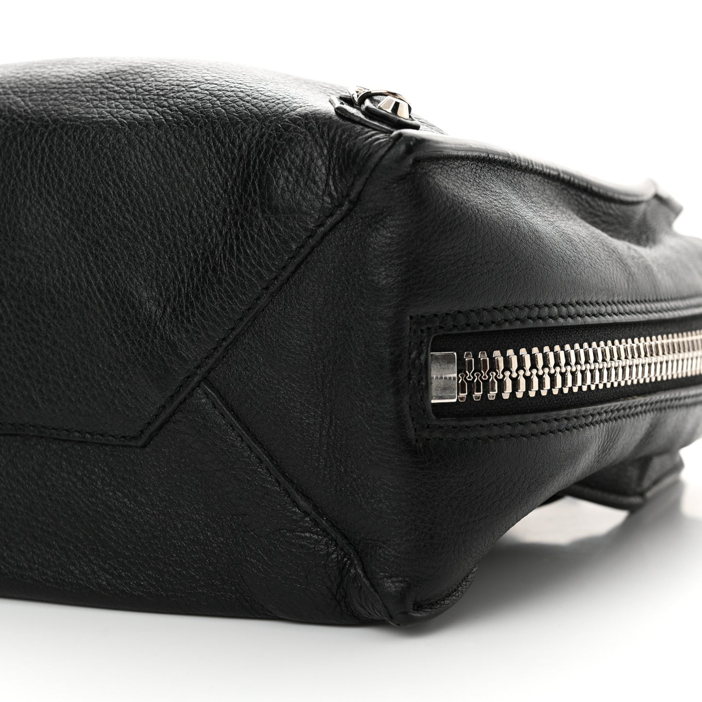 Calfskin Papier Mini A4 Tote Black