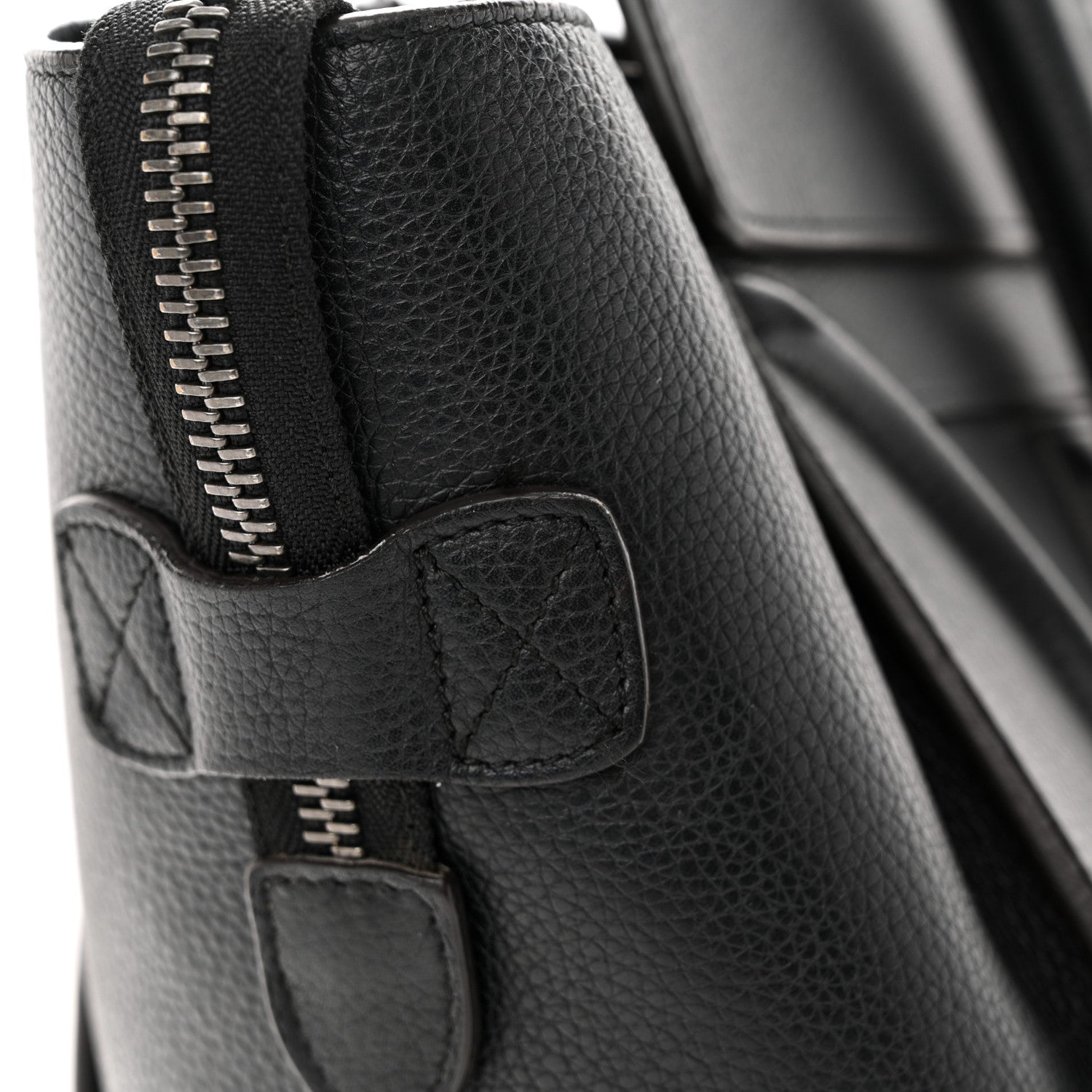 Celine Drummed Calfskin Mini Luggage Black 15 of 15
