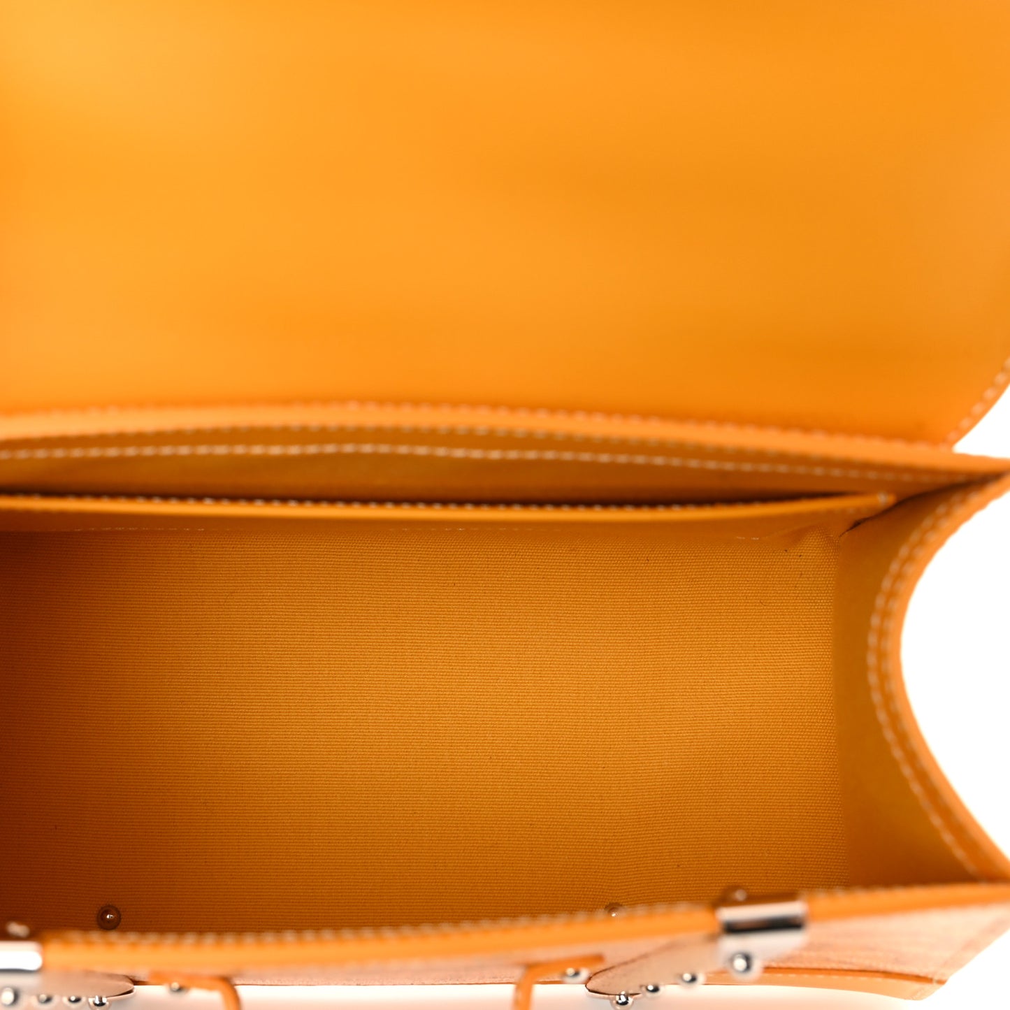 Goyardine Structure Mini Saigon Yellow