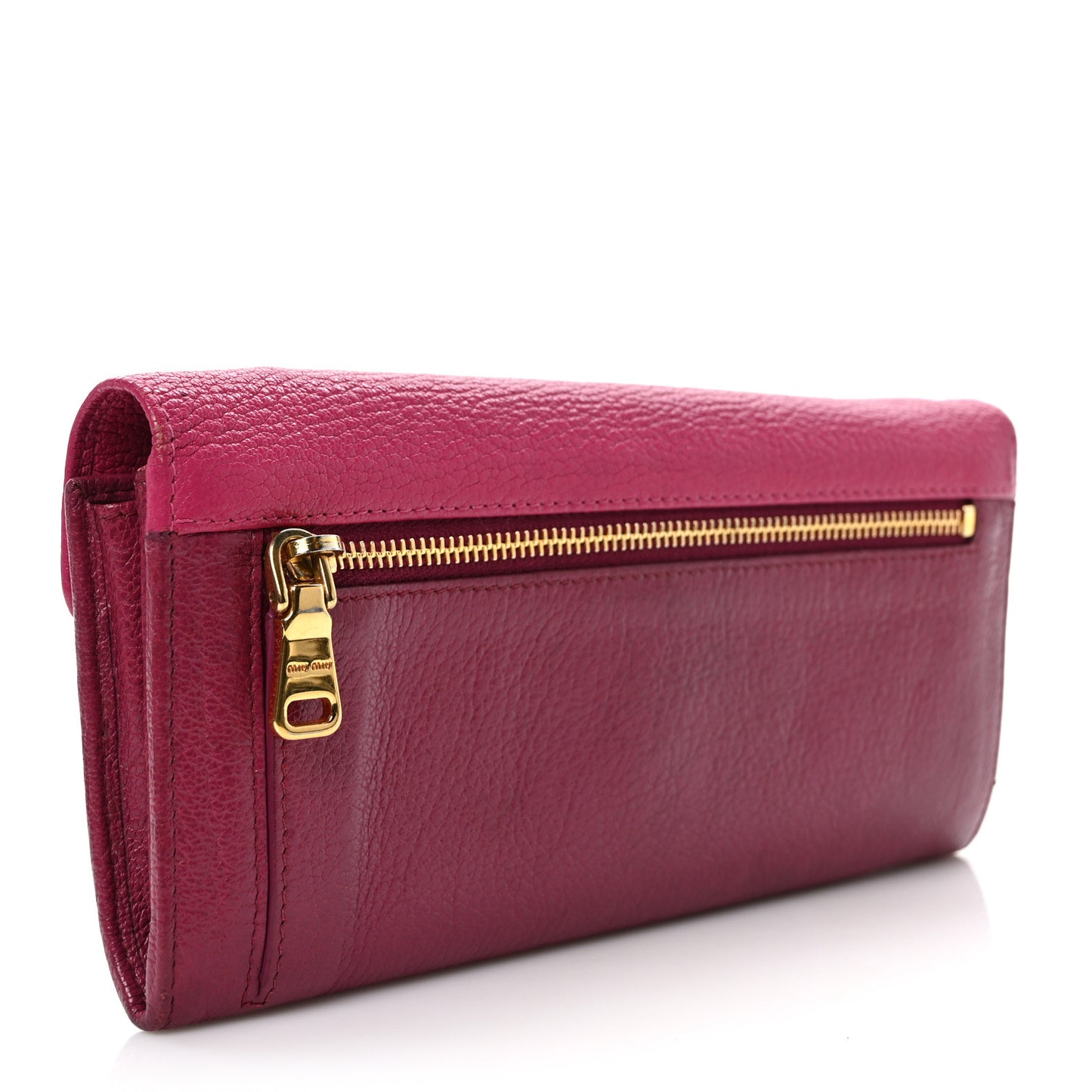 Goatskin Madras Wallet Peonia Ametista