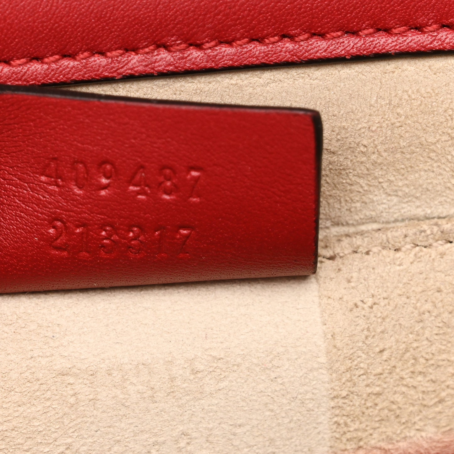 Snakeskin Small Padlock Shoulder Bag Red