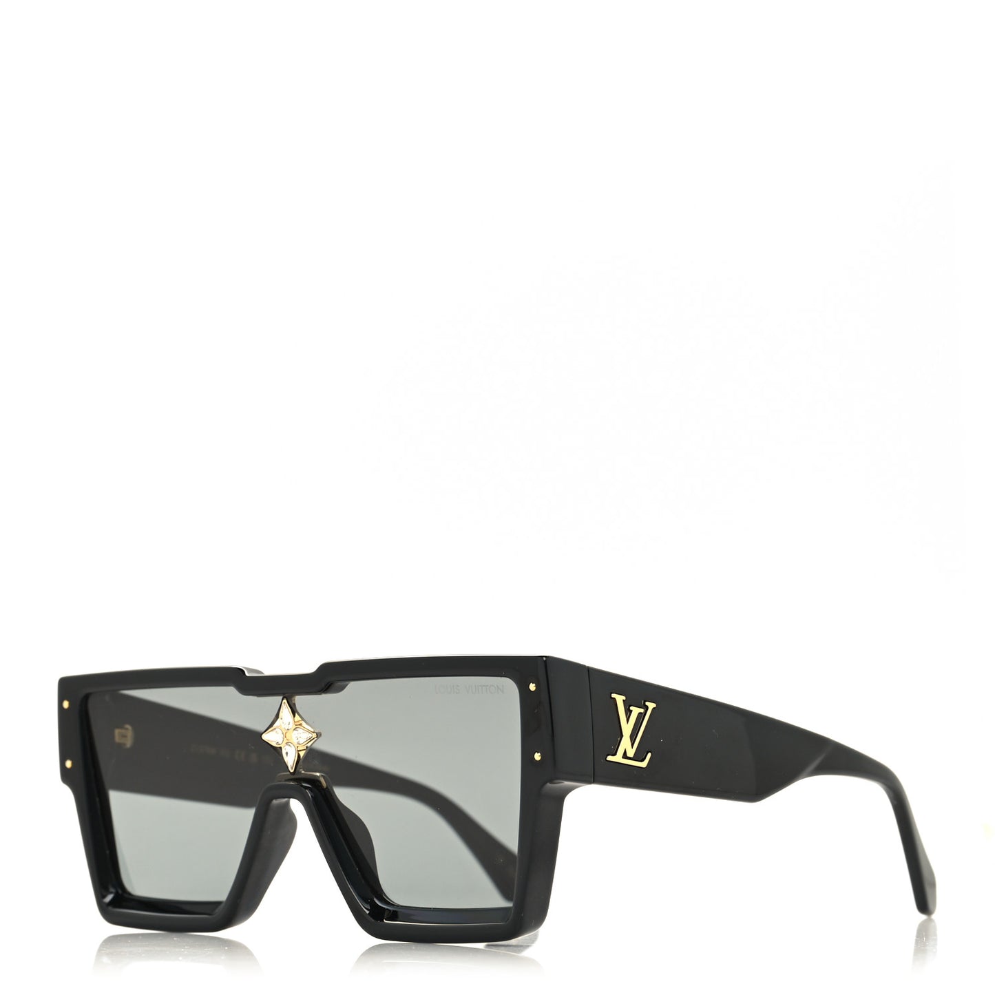 Acetate Swarovski Crystal Cyclone Sunglasses Z1578W Black