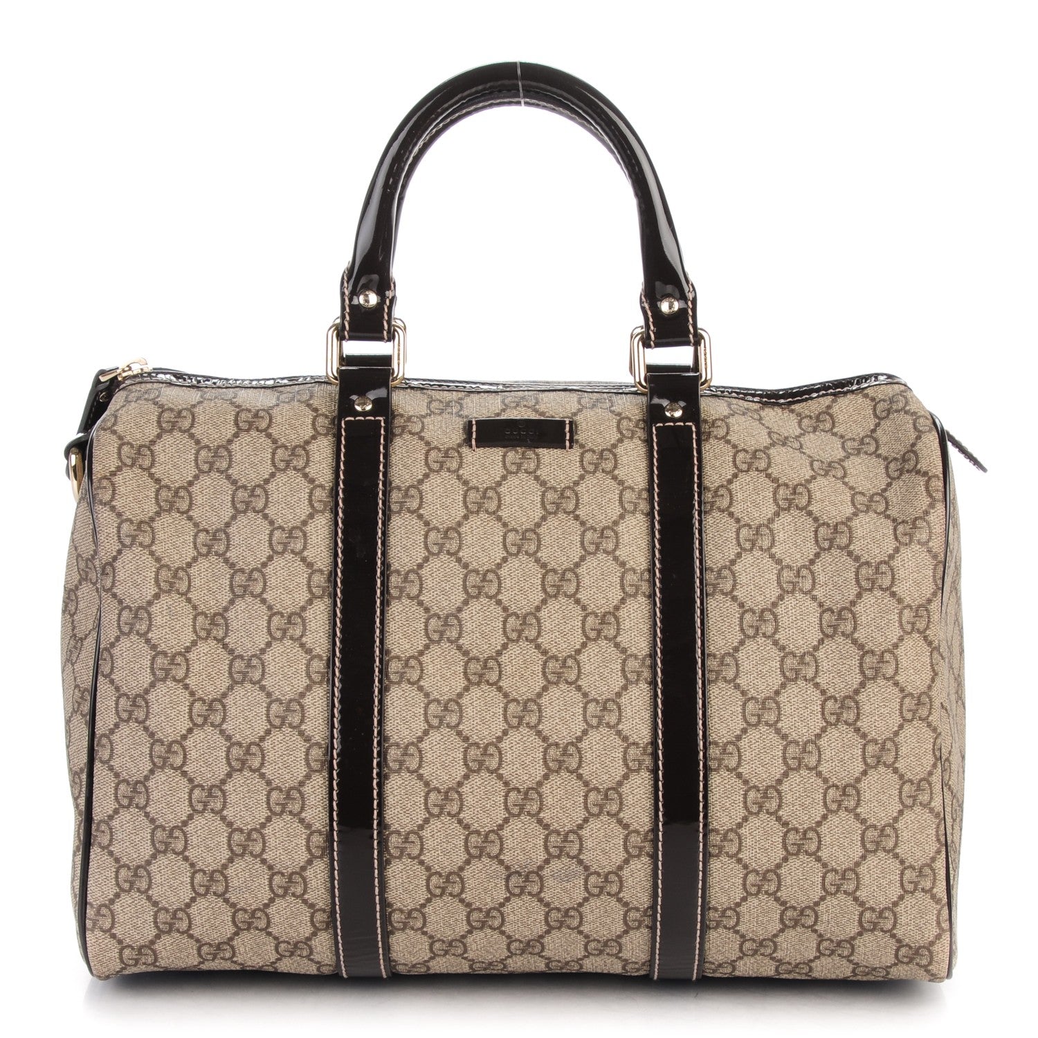 Gucci GG Plus Monogram Medium Joy Boston Dark Brown 1 of 7