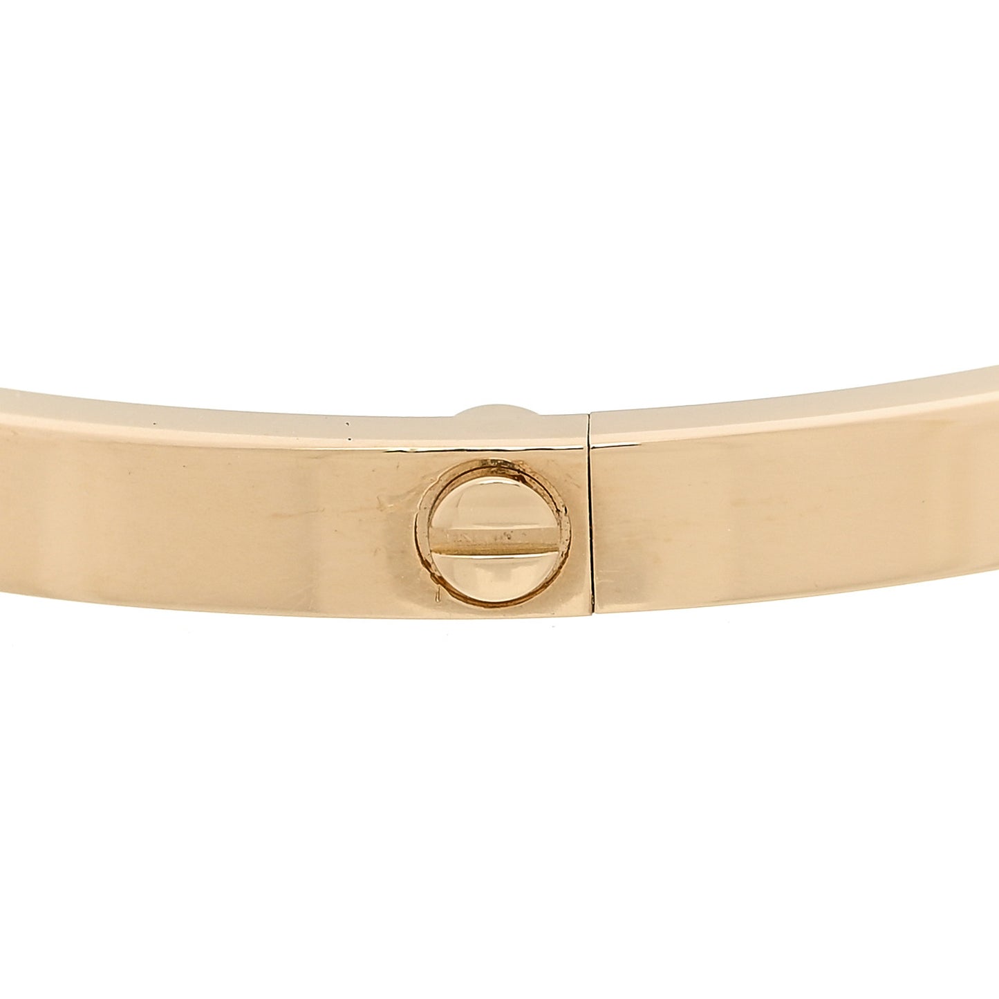 18K Yellow Gold Small LOVE Bracelet 16