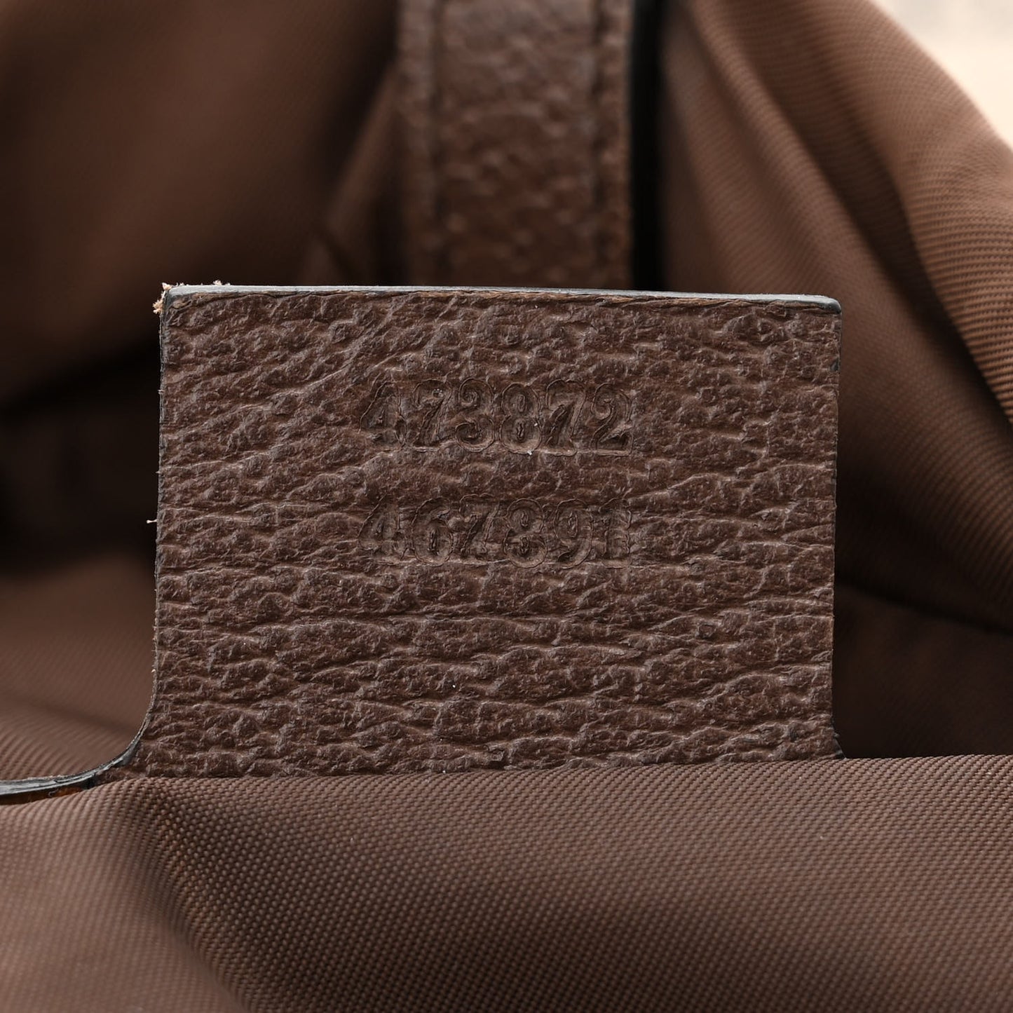 GG Supreme Monogram Neo Vintage Drawstring Backpack Beige New Acero Crop