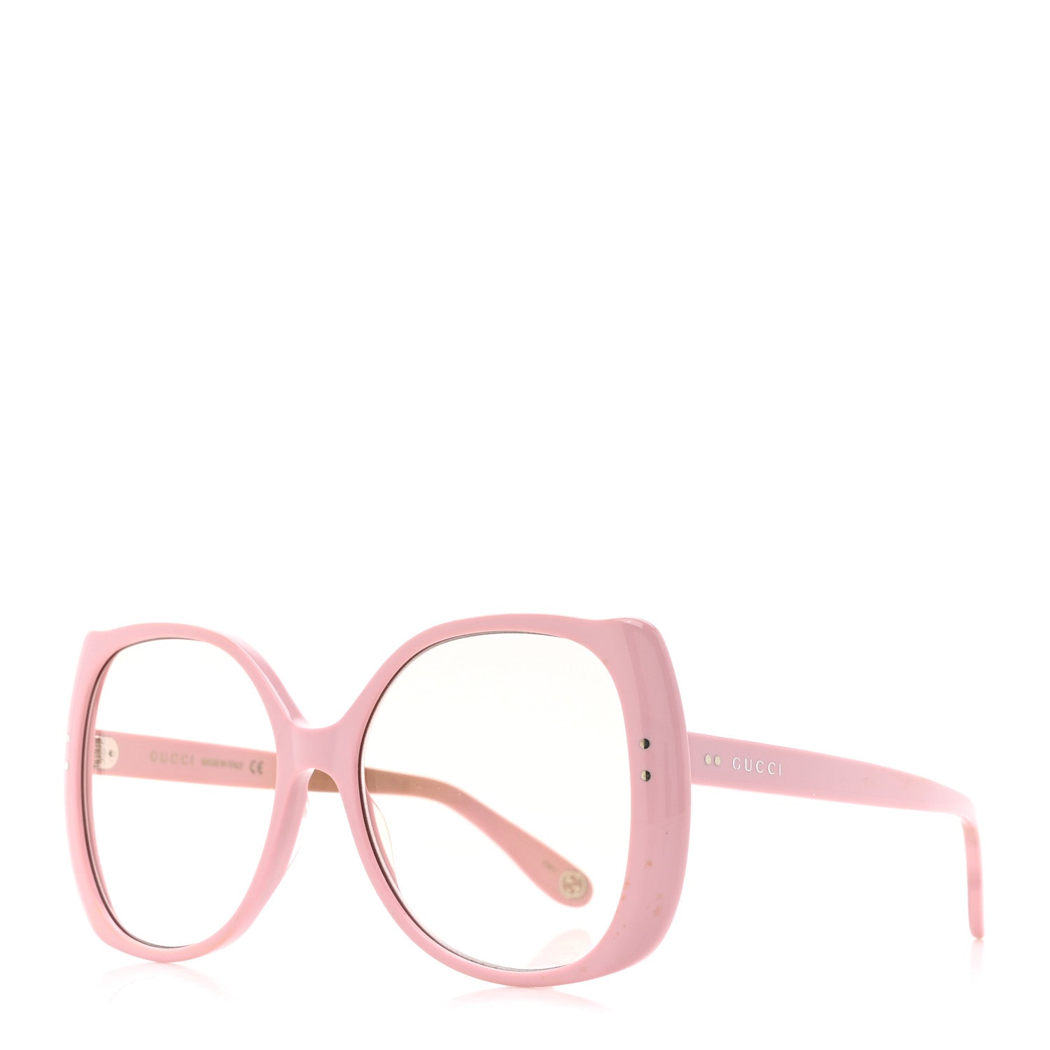Gucci Acetate Oversize Square GG0472S Sunglasses Pink 