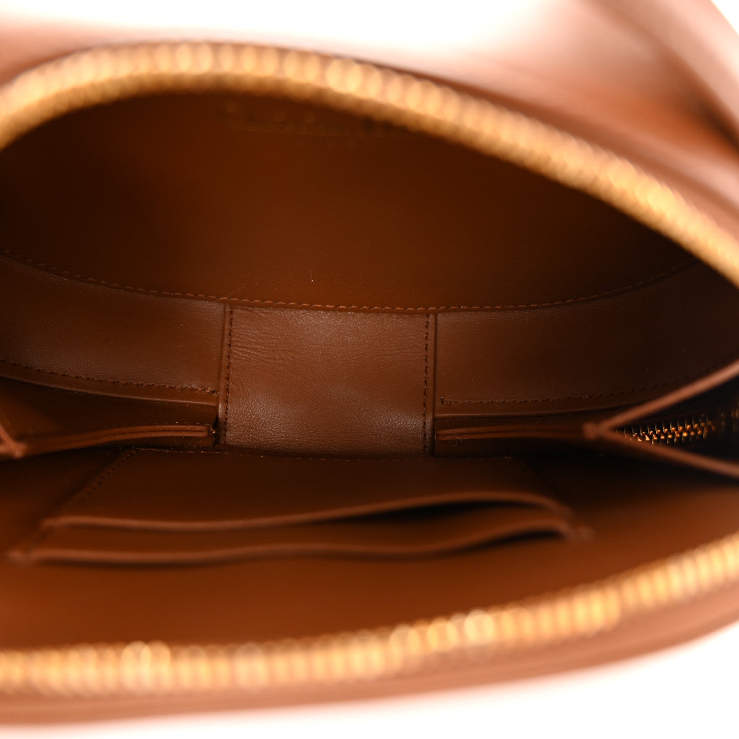 Christian Dior Calfskin CD Signature Oval Crossbody Camera Bag Brown 5 of 11