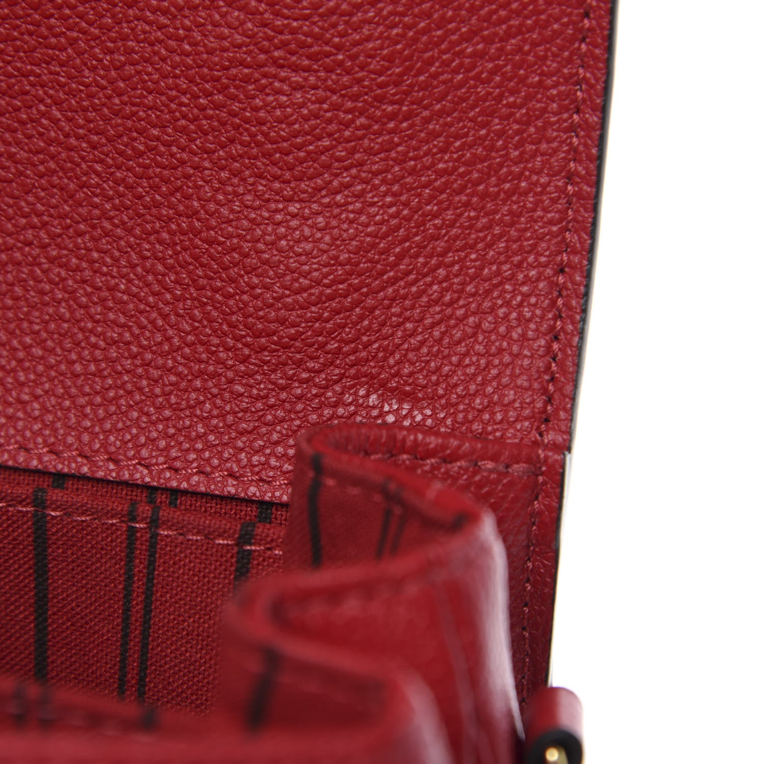 Louis Vuitton Empreinte Pochette Metis Cherry 9 of 13