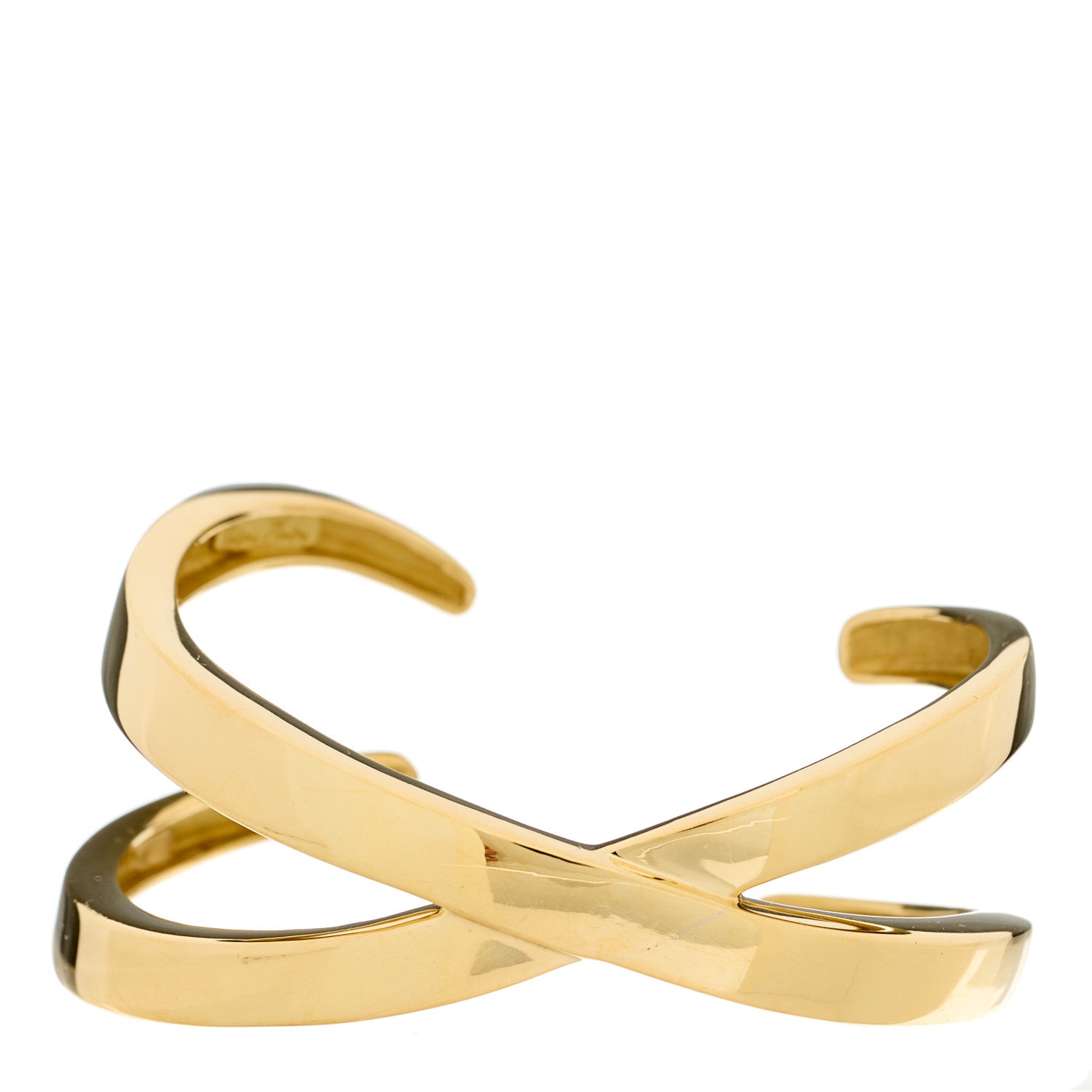 Tiffany 18K Yellow Gold Paloma Picasso X Graffiti Cuff Bracelet 1 of 3