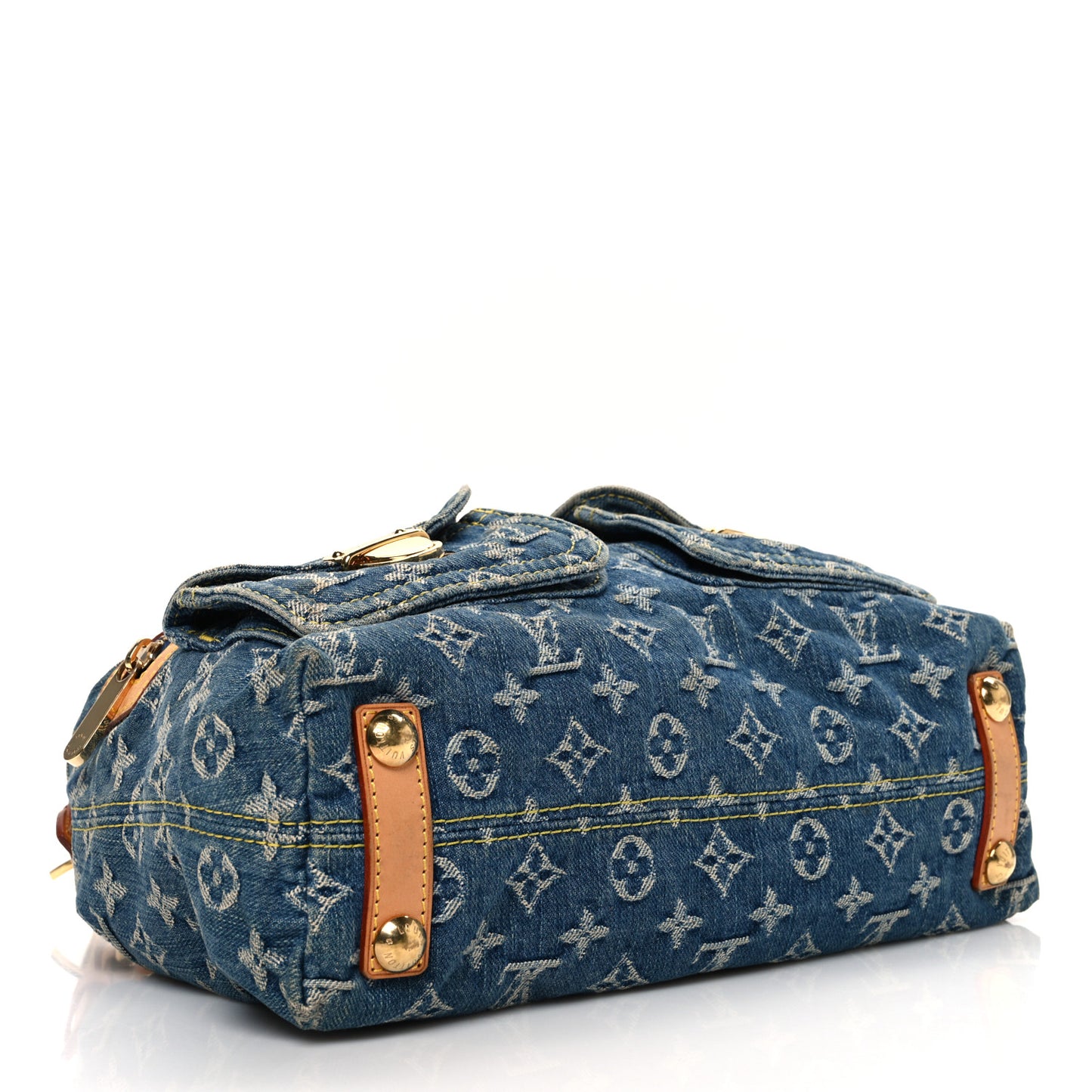Monogram Denim Baggy PM Blue