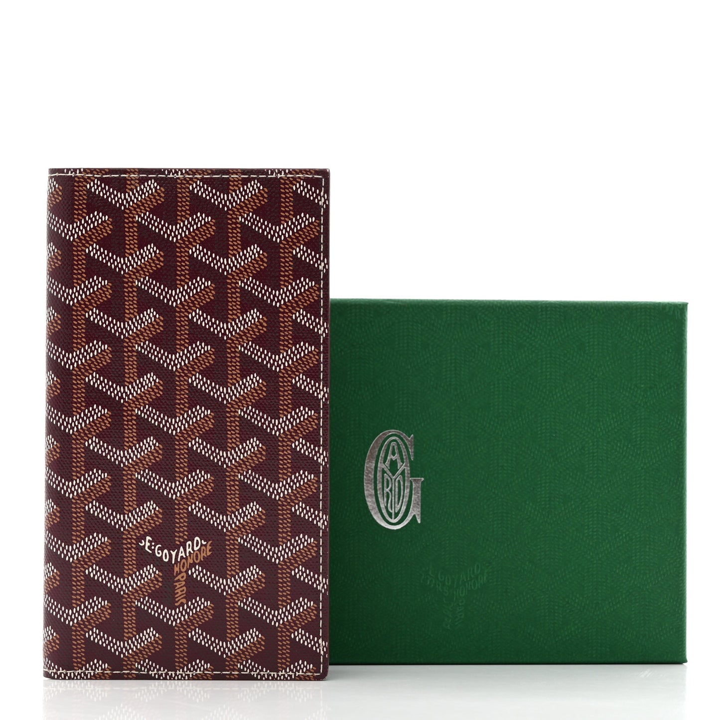 Goyardine Saint Roch Wallet Burgundy