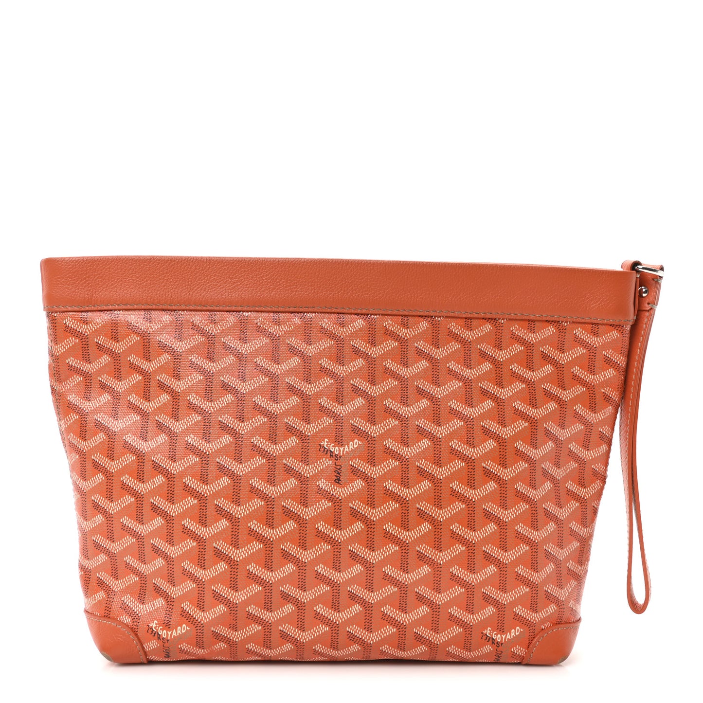 Goyardine Conti Pouch Orange