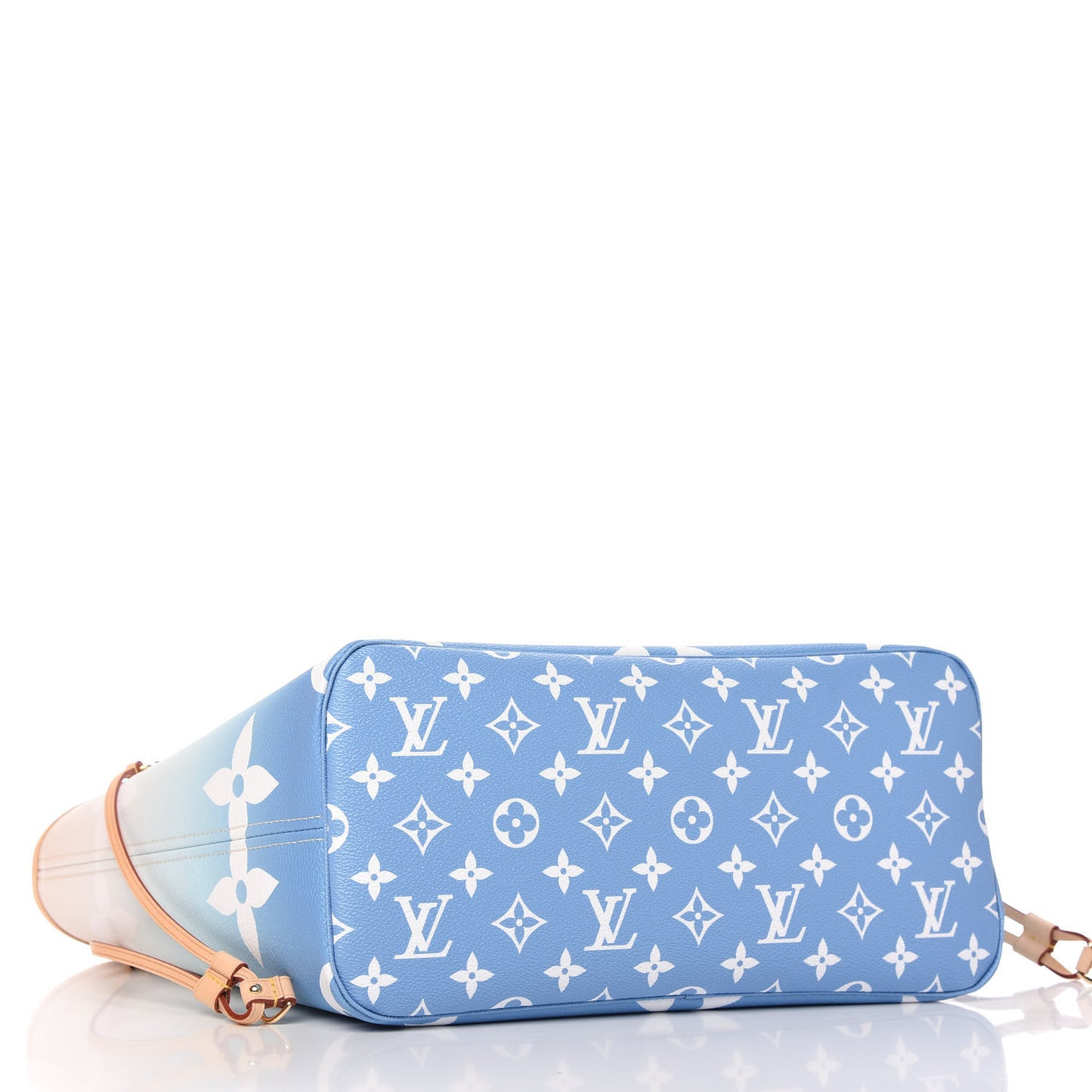 Monogram Giant By The Pool Neverfull MM Blue