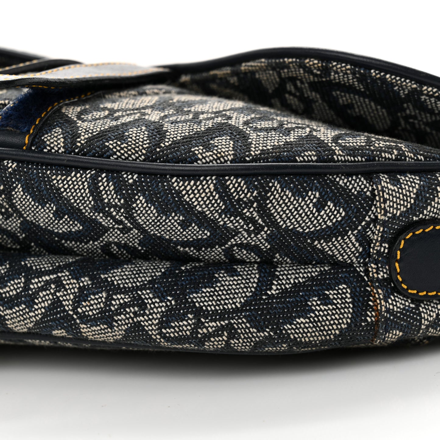 Monogram Saddle Bag Blue