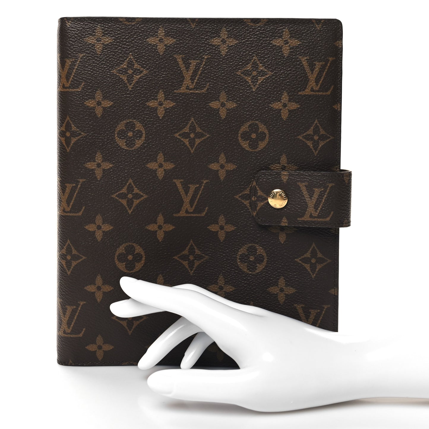 Monogram Large Ring Agenda Cover