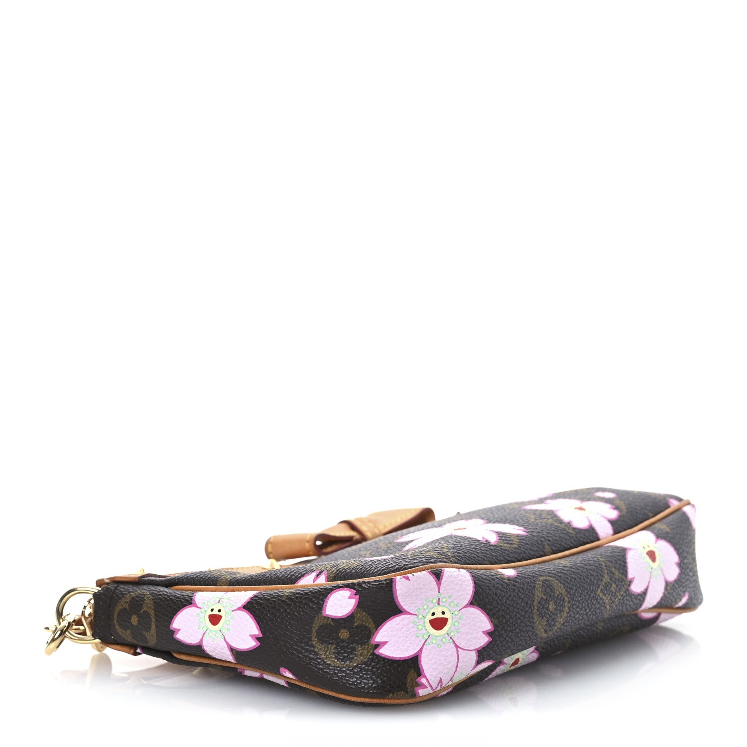Louis Vuitton Monogram Cherry Blossom Pochette Accessories Brown 4 of 14