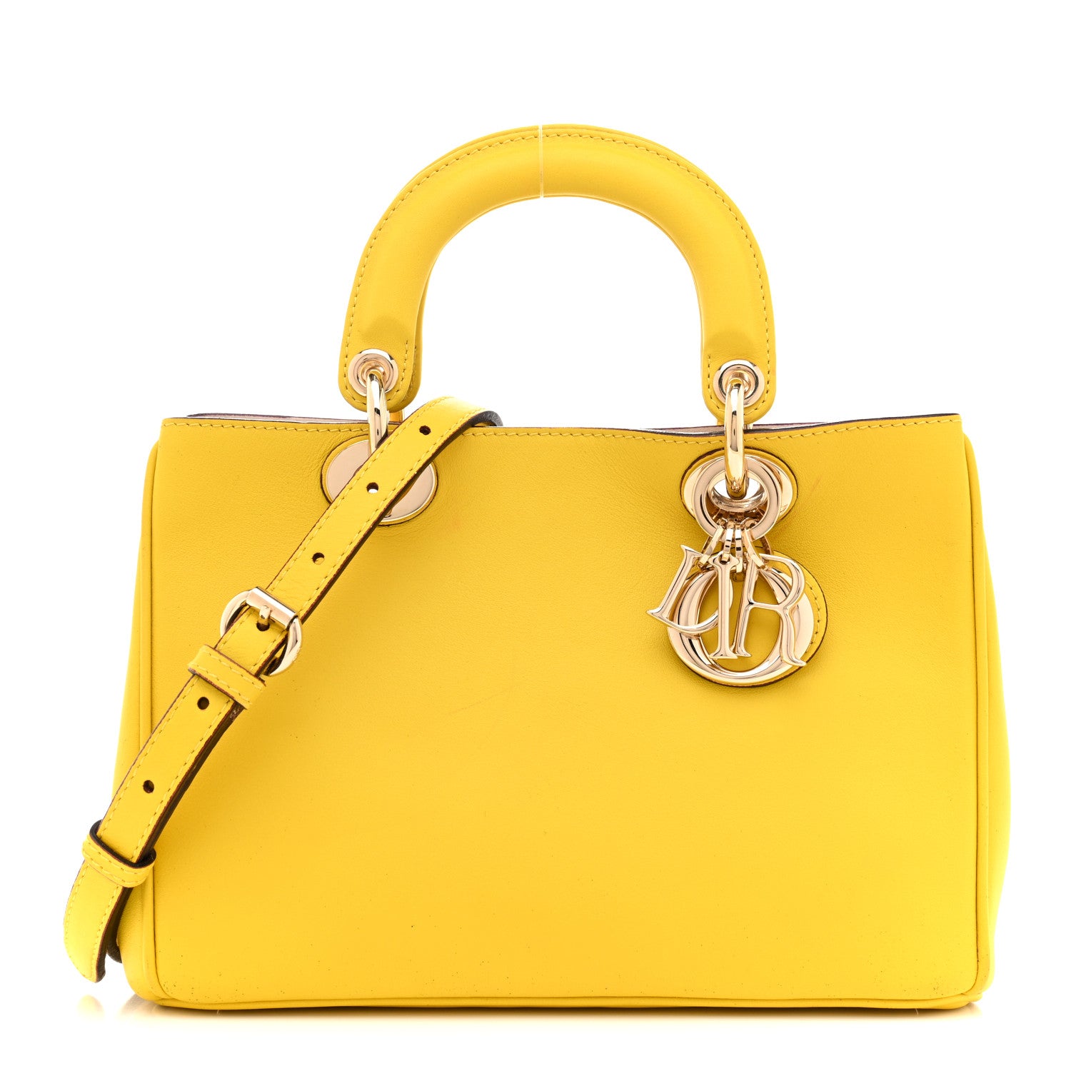 Dior フォンフォルダー イエロー Christian Dior（クリスチャン・ディオール） ショルダーバッグ Lady