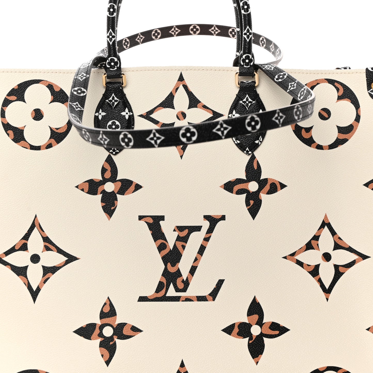 LOUIS VUITTON Monogram Giant Jungle Onthego GM Ivory