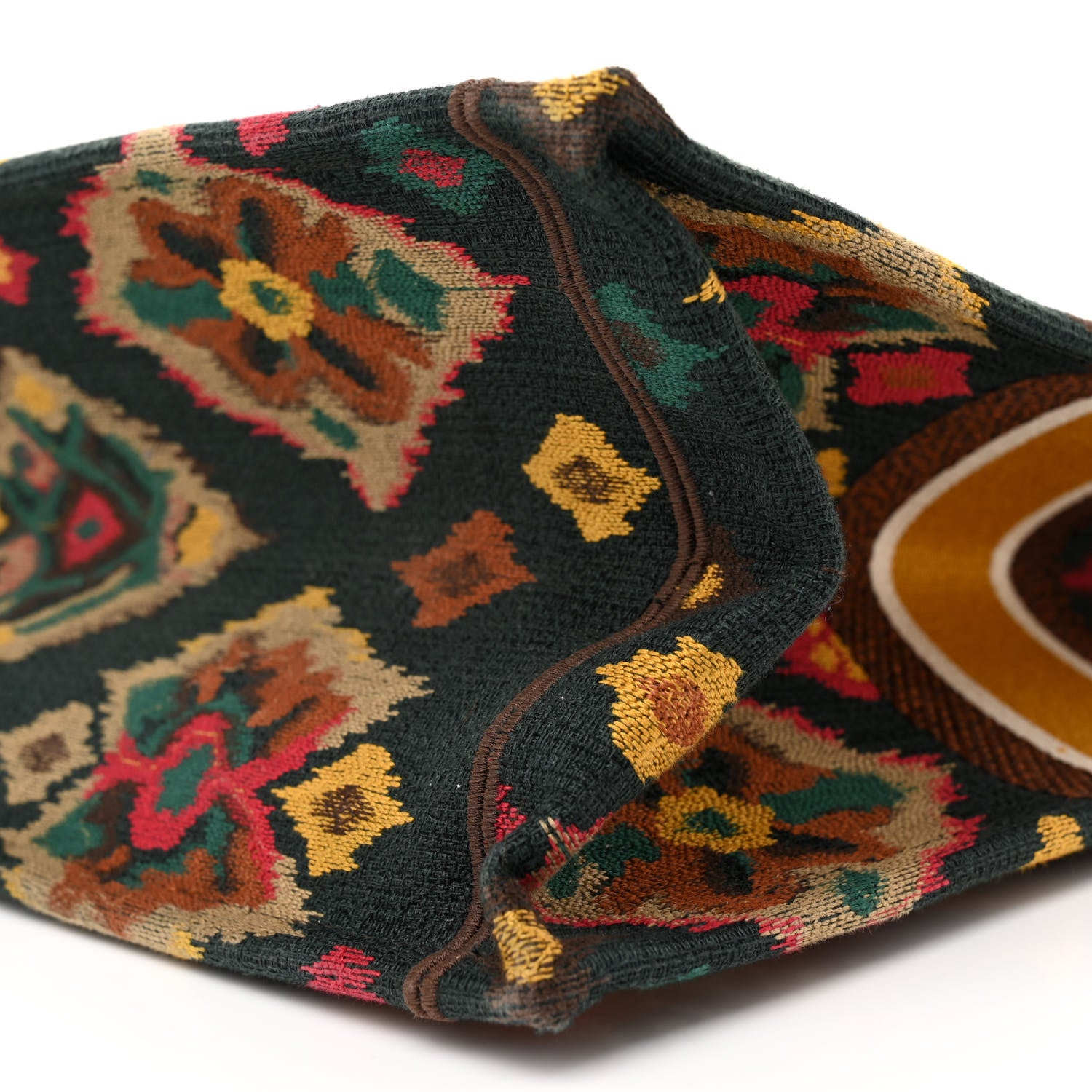 Christian Dior Canvas Embroidered Large Paisley Book Tote Multicolor 10 of 15