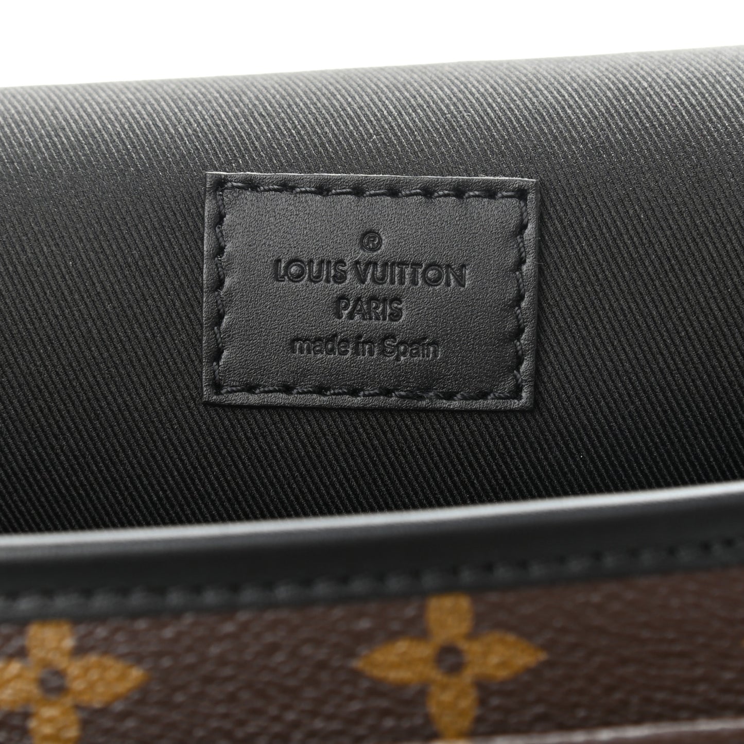 Monogram Macassar Magnetic Messenger