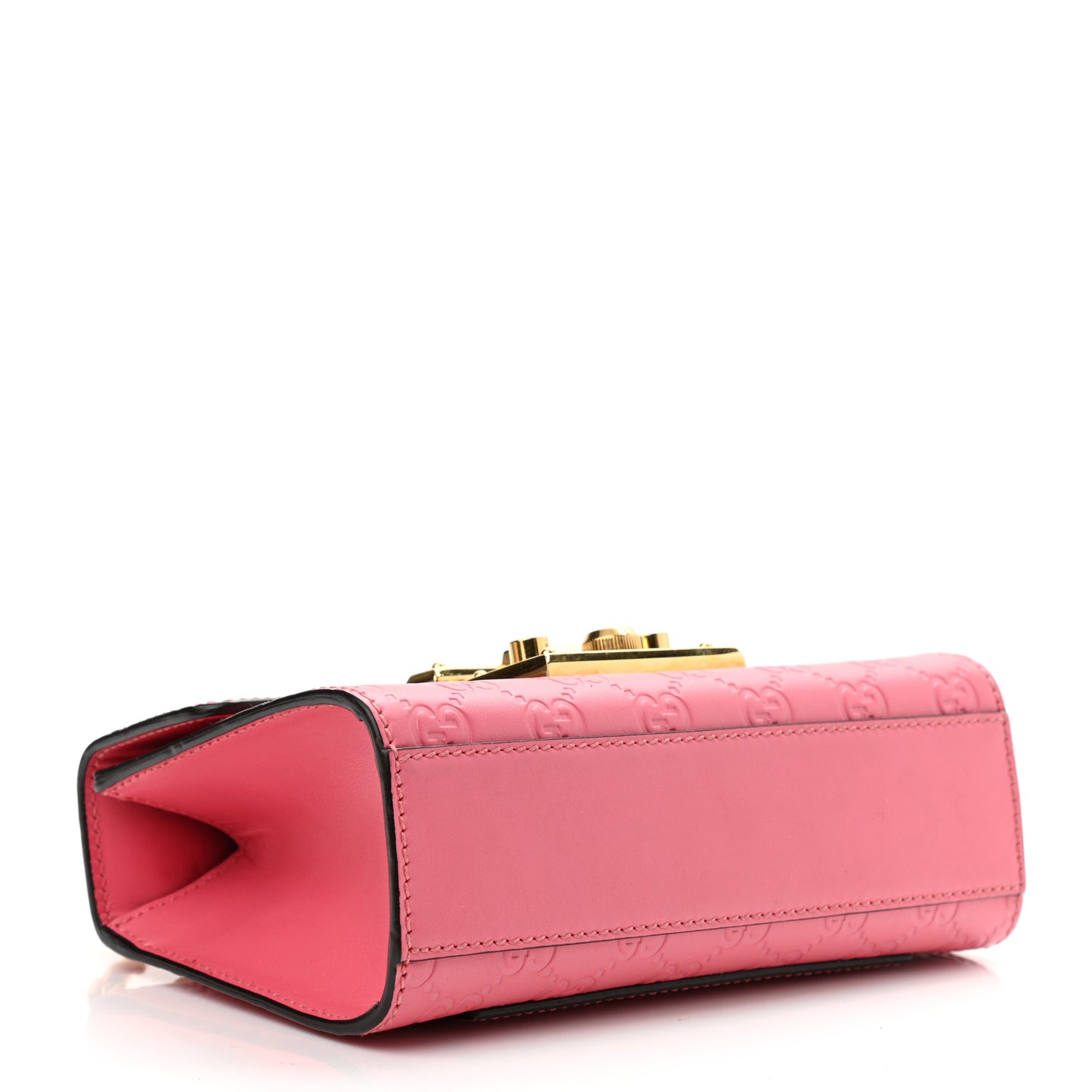 Guccissima Small Padlock Shoulder Bag Flush