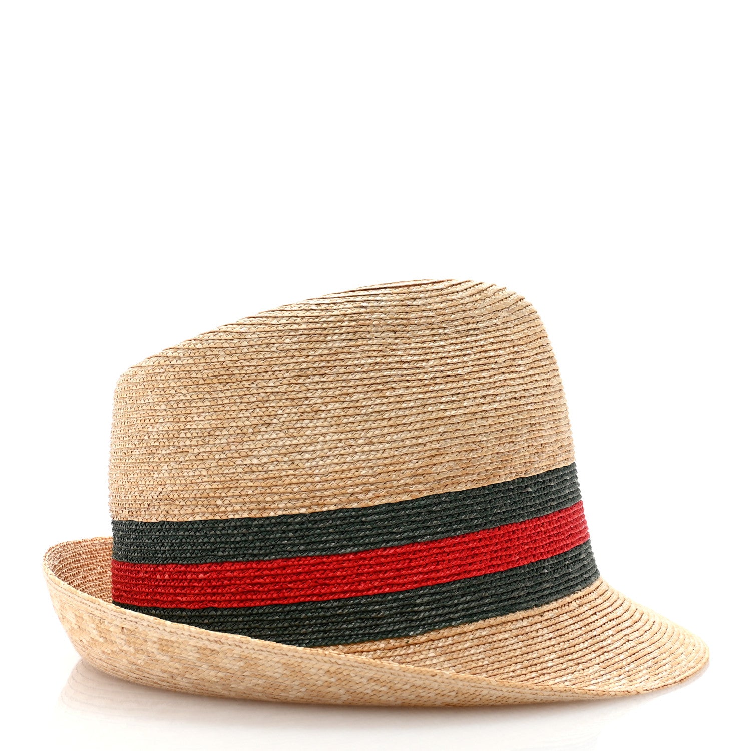 Gucci Abaca Straw Web Fedora Hat S 5 of 11