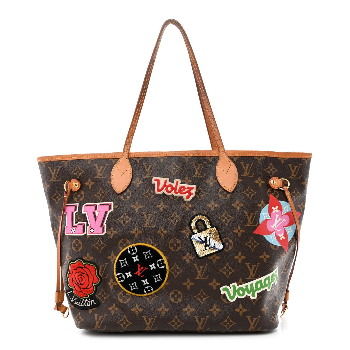 Monogram Travel Stickers Neverfull MM