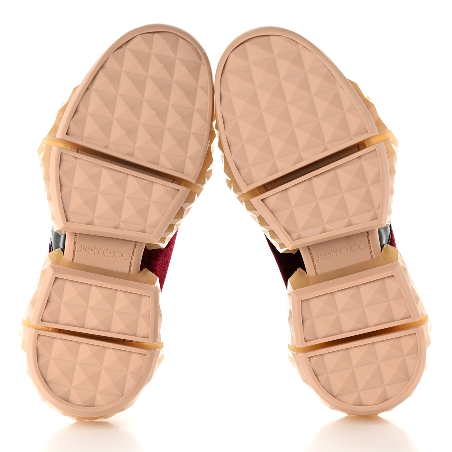 Velvet Lizard Effect Diamond F Low Top Sneaker 38.5 Burgundy Black Beige