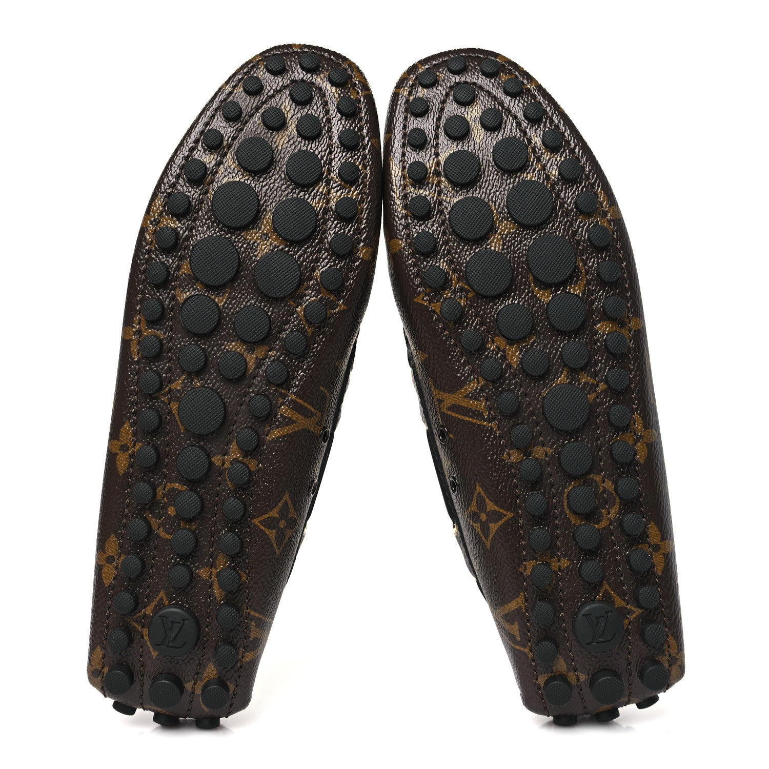 Louis Vuitton Patent Monogram Gloria Loafers 37 5 of 8