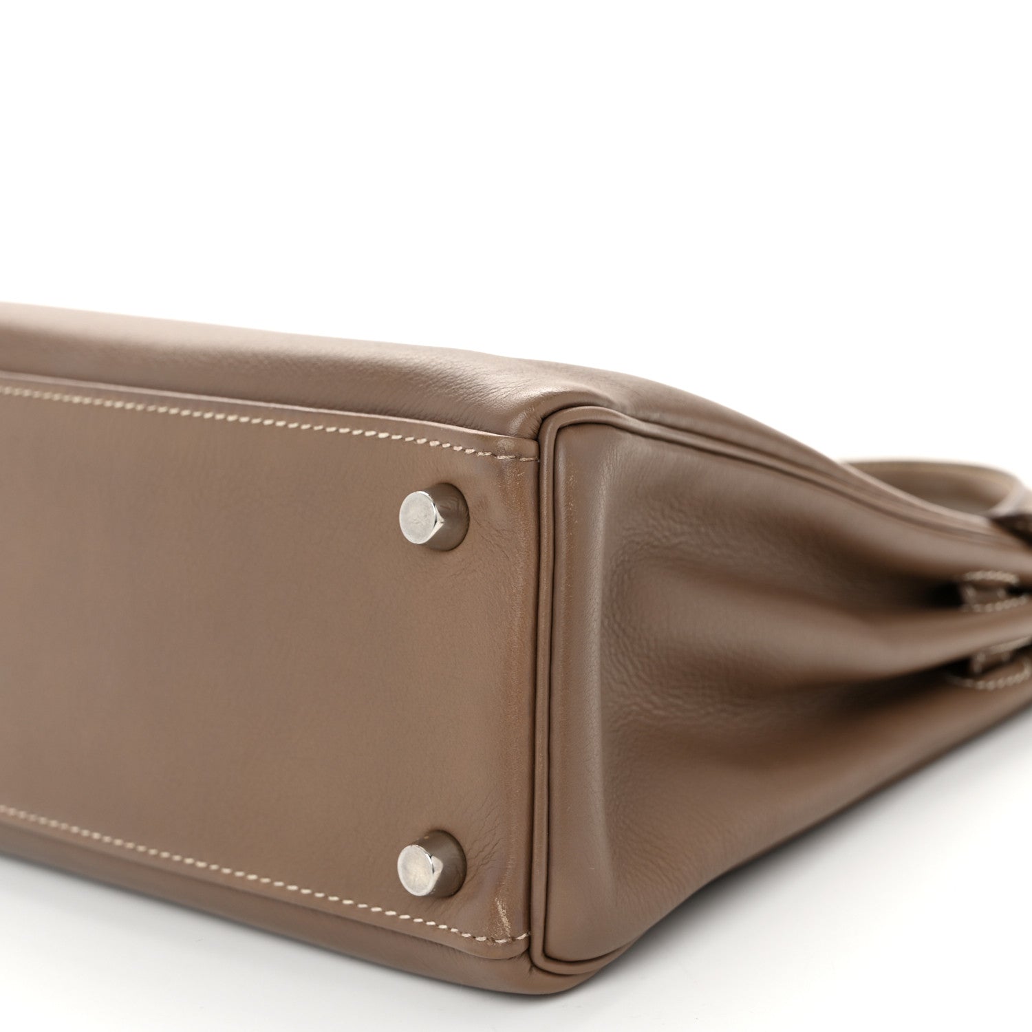 Hermes Swift Kelly Retourne 25 Etoupe 10 of 14