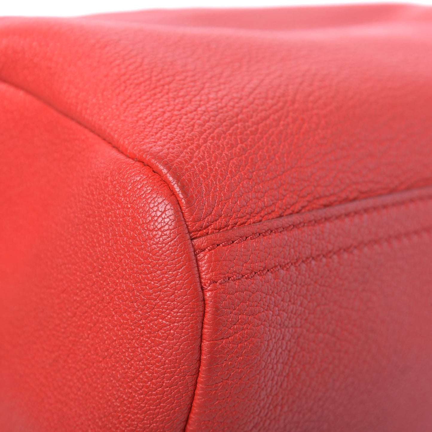 Sugar Goatskin Mini Pandora Red