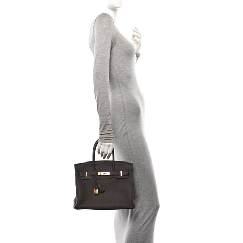 Togo Birkin 30 Chocolate